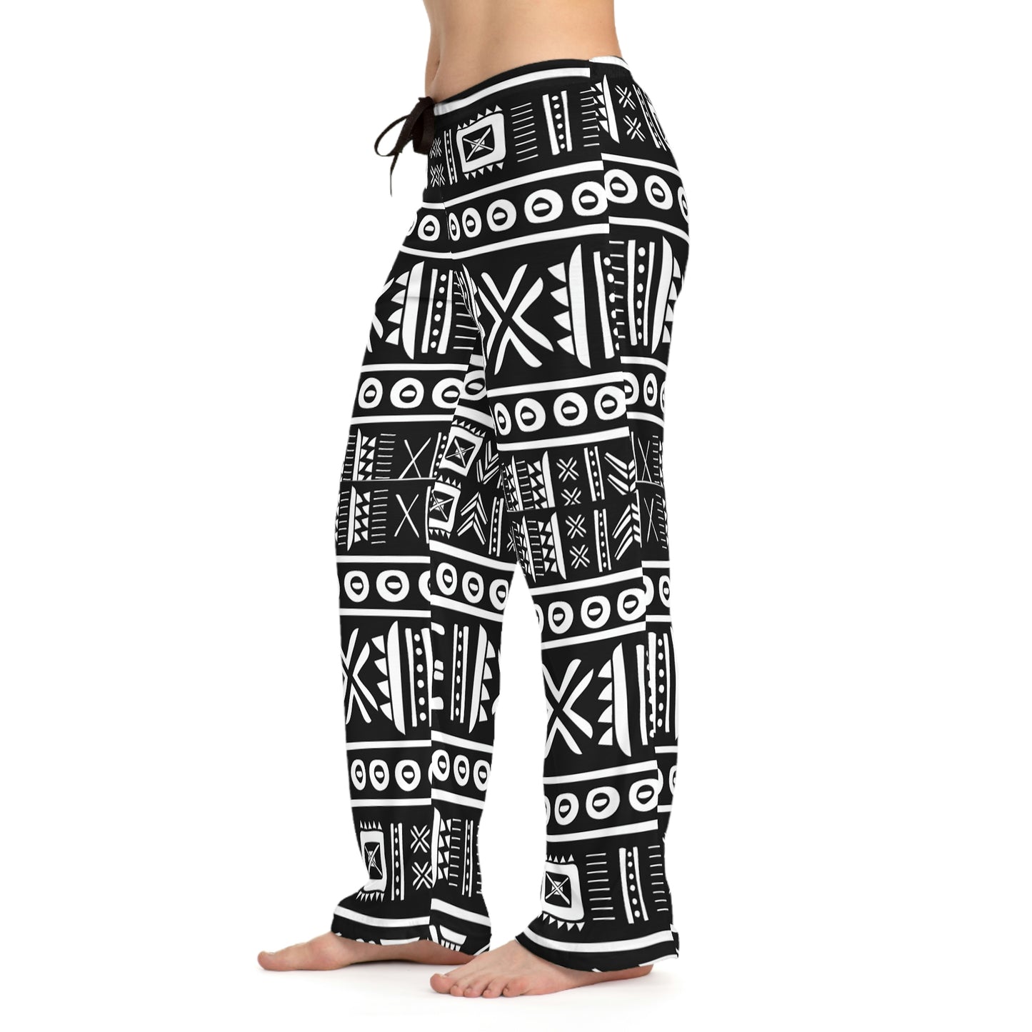 Elegant Print Women's Pajama Pants (AOP)