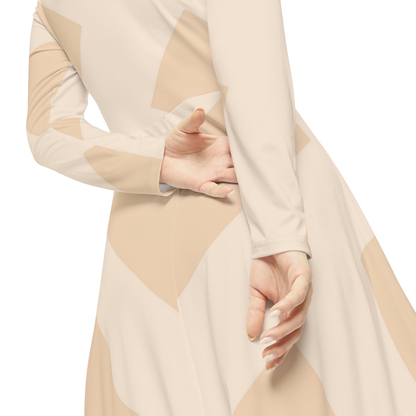 Women's Long Sleeve Dance Dress