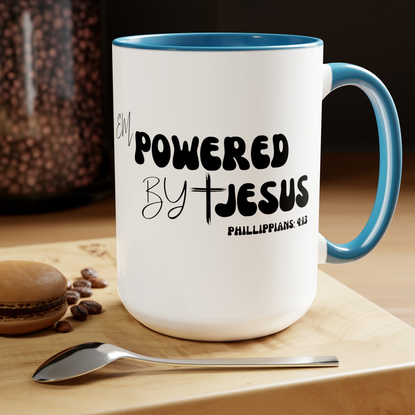 Christian Wear Two-Tone Coffee Mugs, 15oz