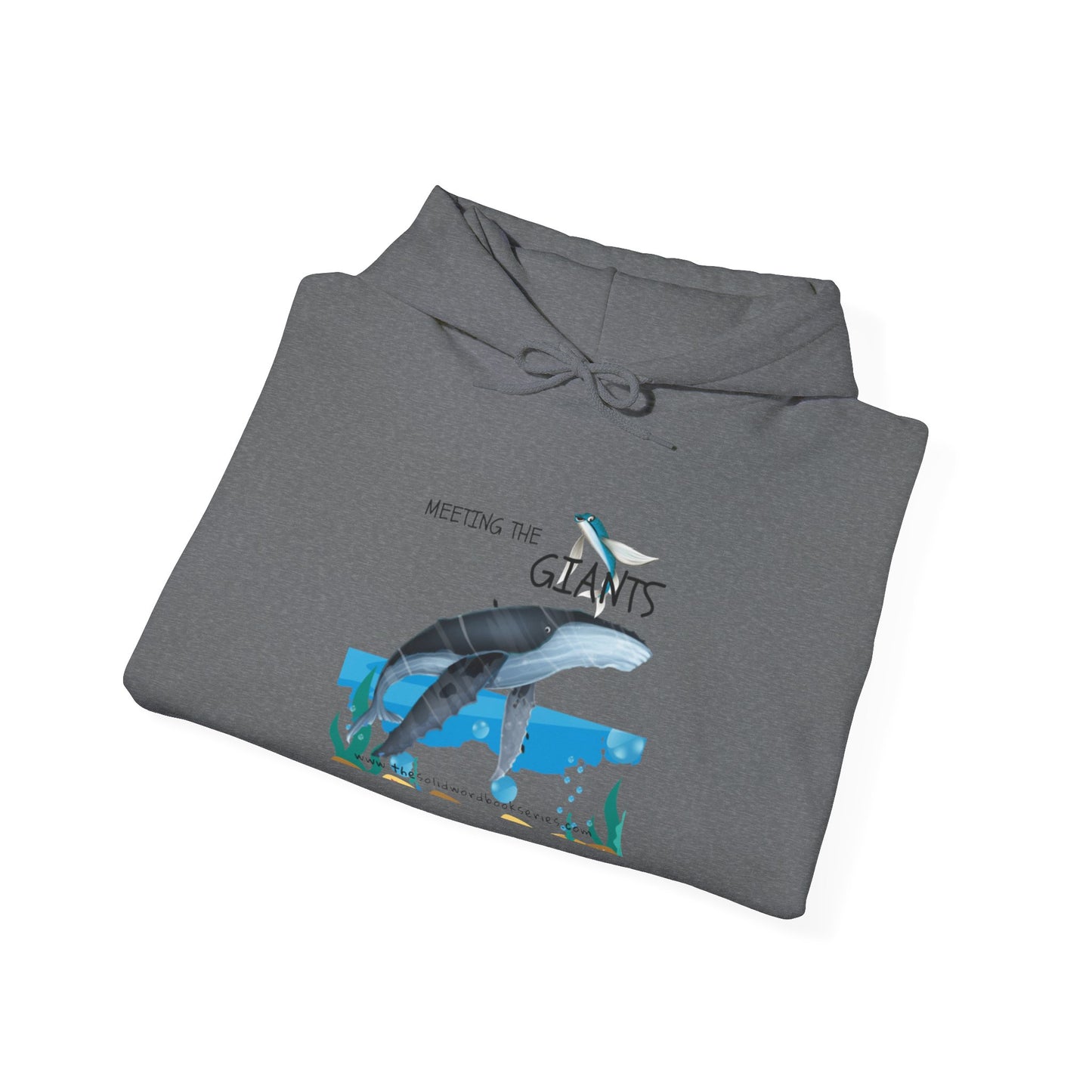 Finley the Flying Fish Unisex Heavy Blend™ Hooded Sweatshirt