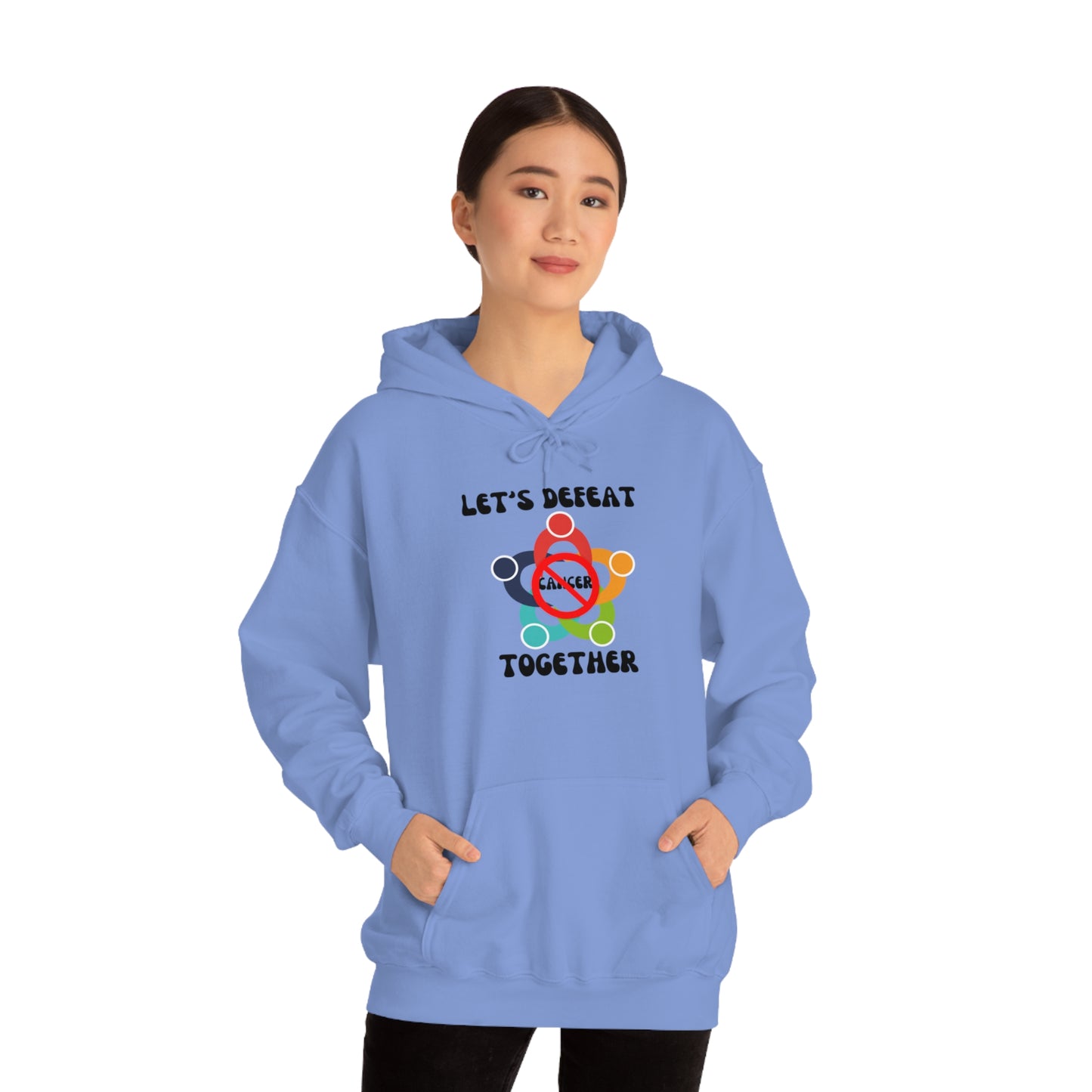 Cancer Awareness Unisex Heavy Blend™ Hooded Sweatshirt