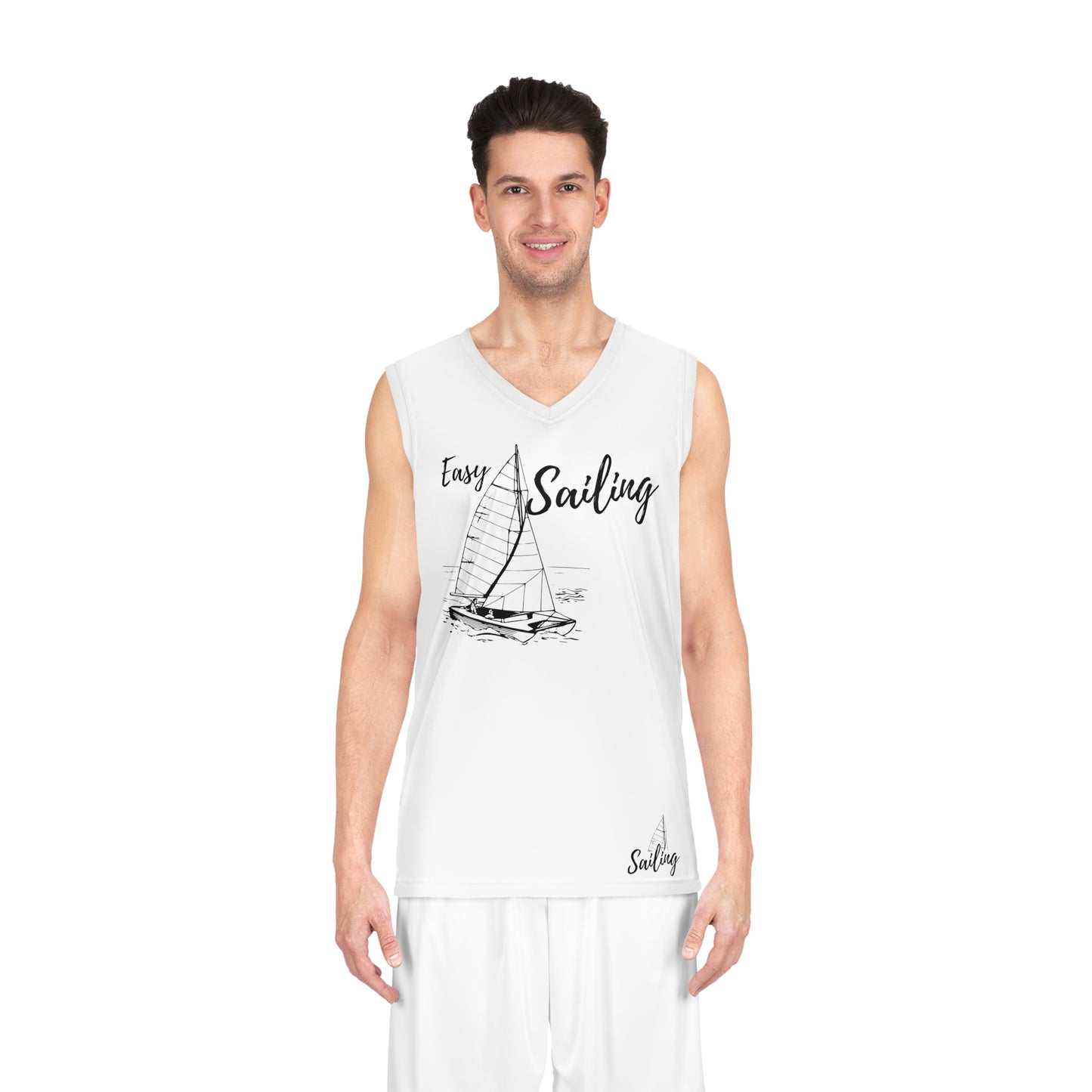 Sailing Basketball Jersey (AOP)