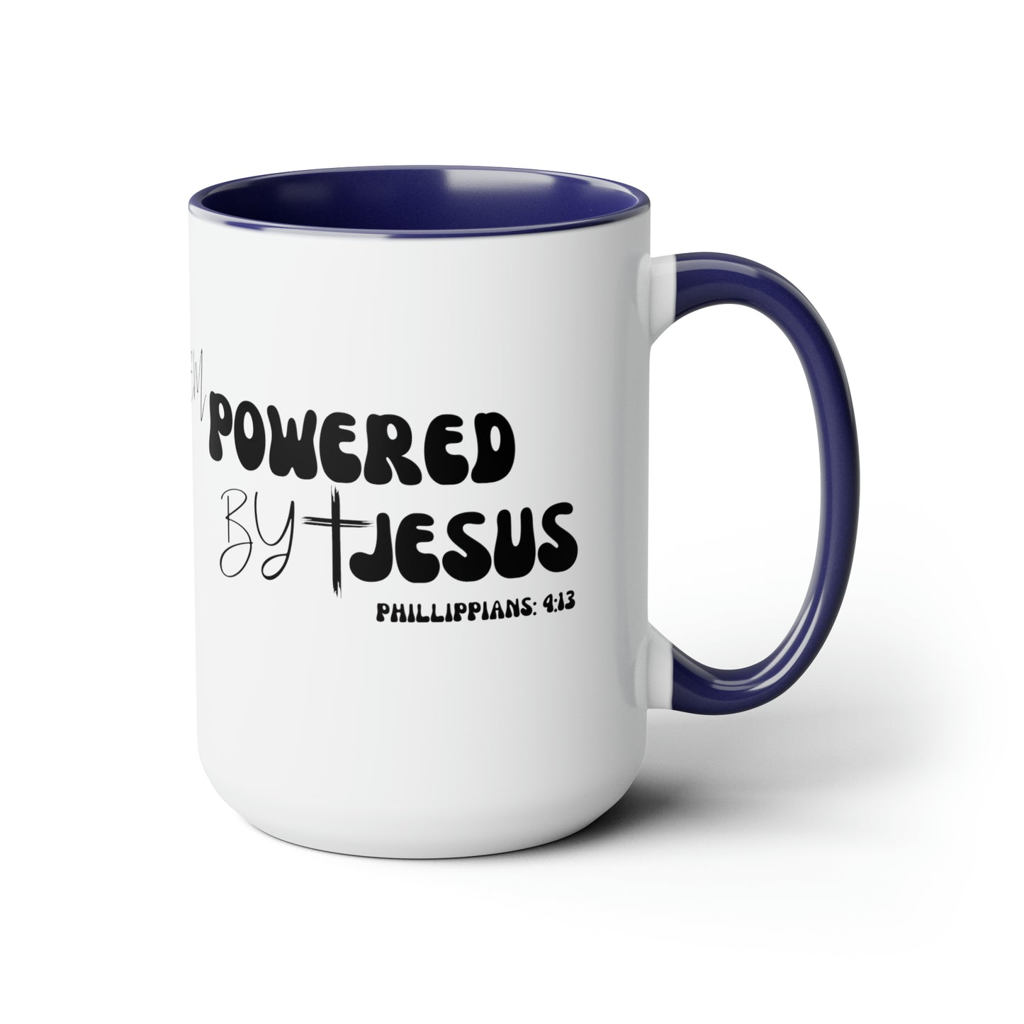 Christian Wear Two-Tone Coffee Mugs, 15oz