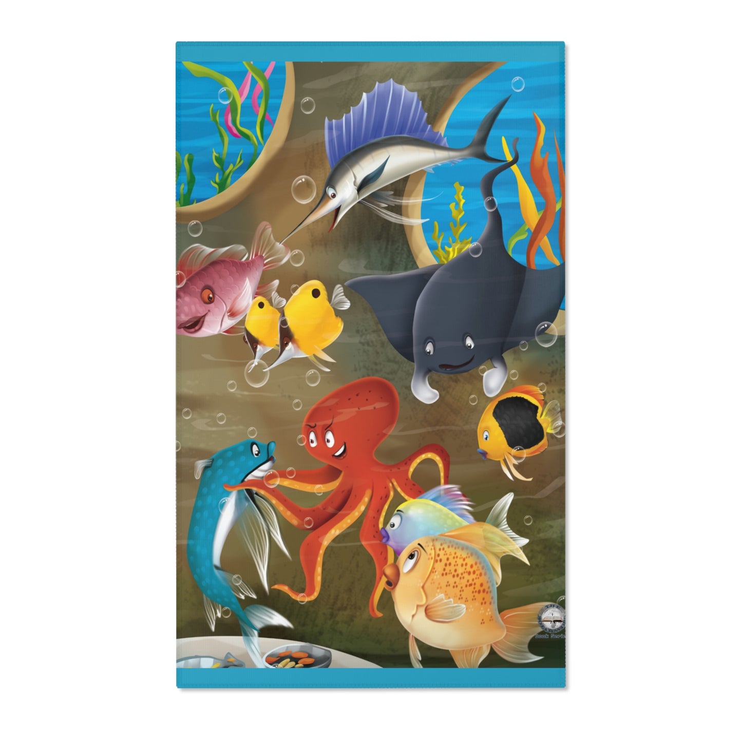 Finley The Flying Fish Area Rugs