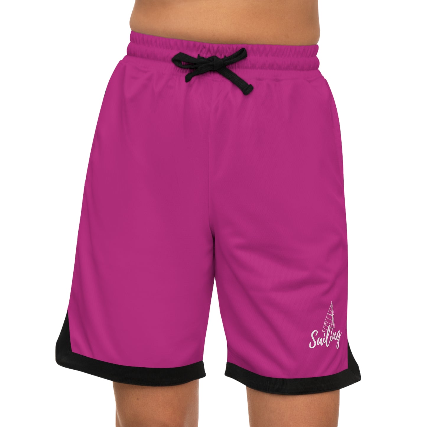 Sailing Basketball Rib Shorts (AOP)