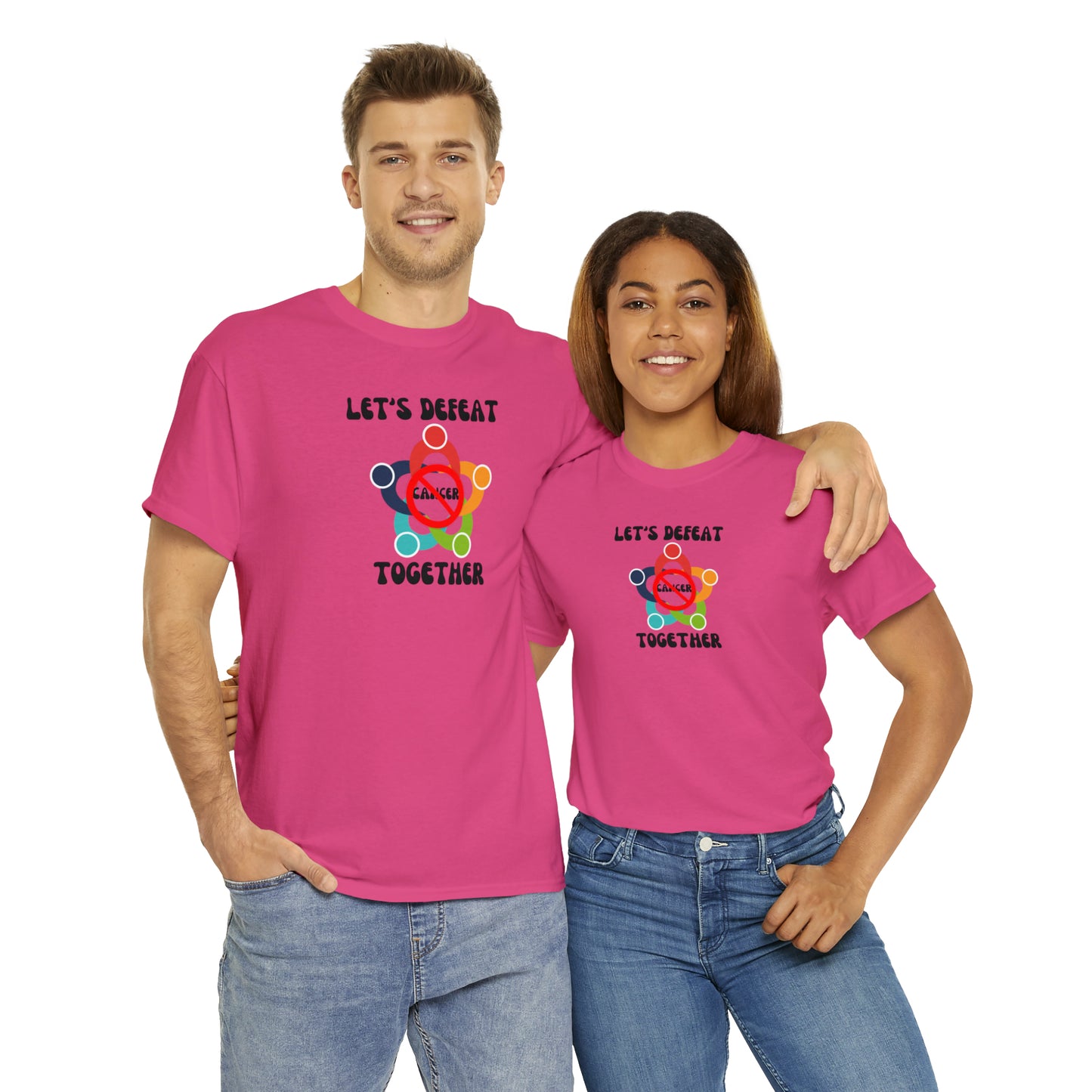 Cancer Awareness Unisex Heavy Cotton Tee