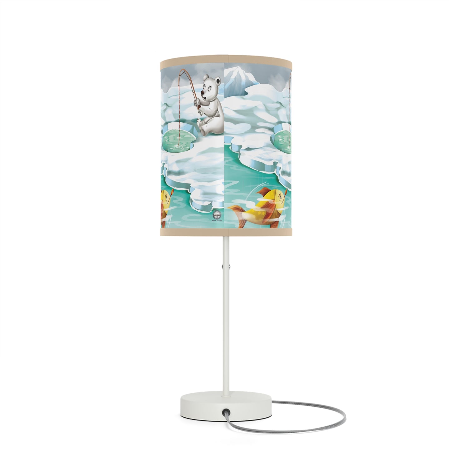 Poro The Polar Bear Lamp on a Stand, US|CA plug