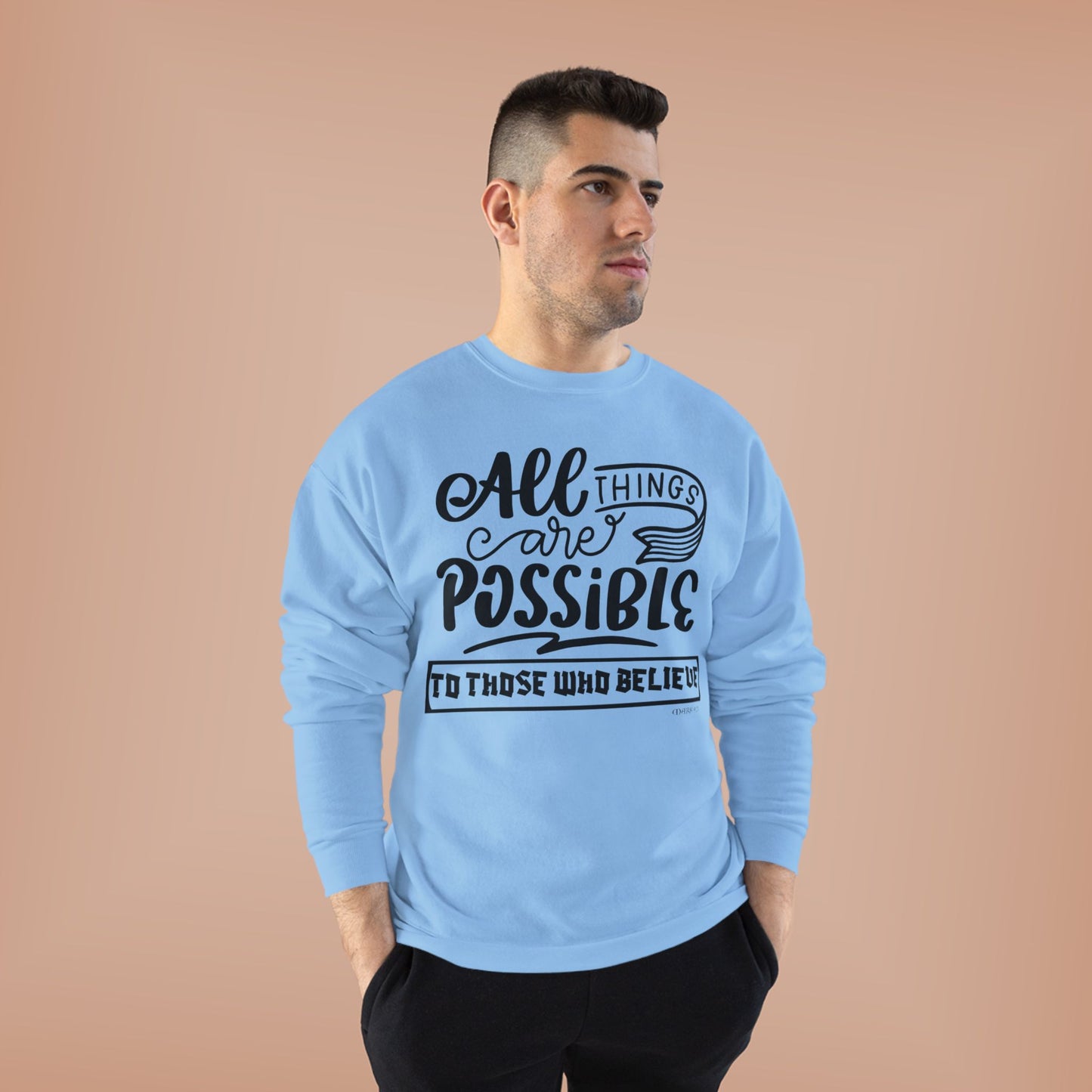 Christian wear Unisex EcoSmart® Crewneck Sweatshirt