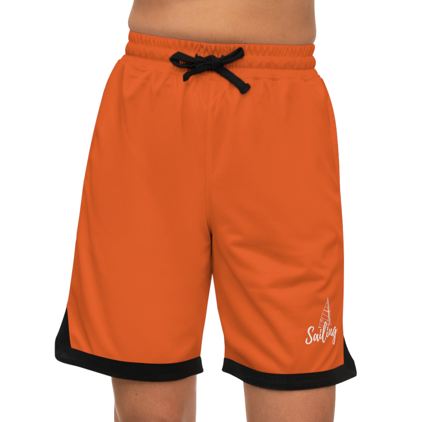 Sailing Basketball Rib Shorts (AOP)