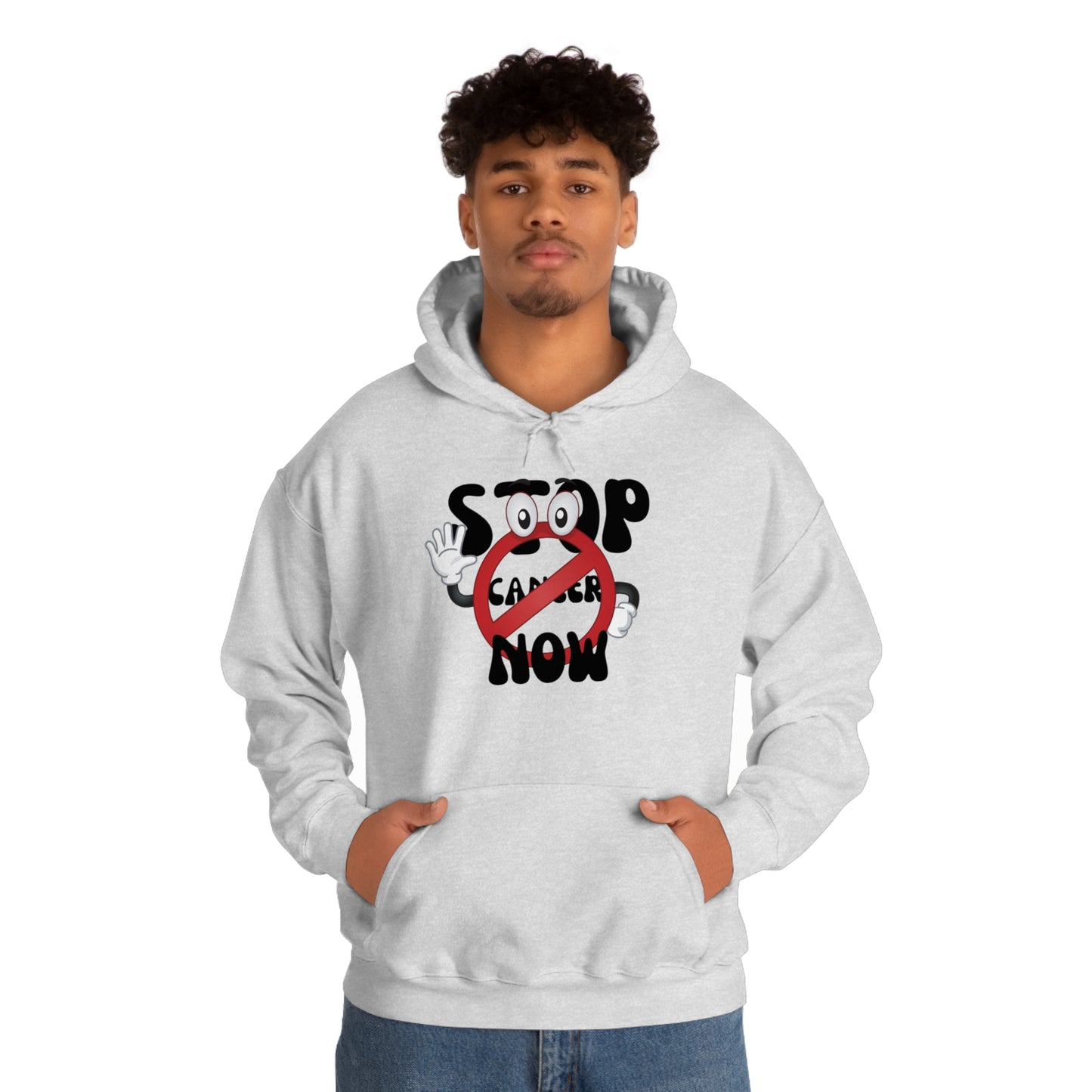 Cancer Awareness Unisex Heavy Blend™ Hooded Sweatshirt