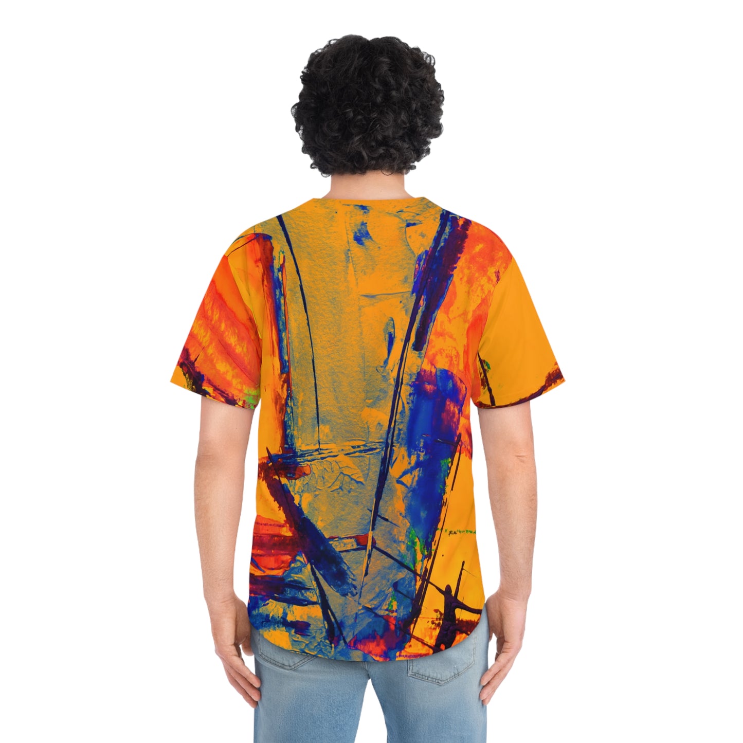 Exotic Print Baseball Jersey