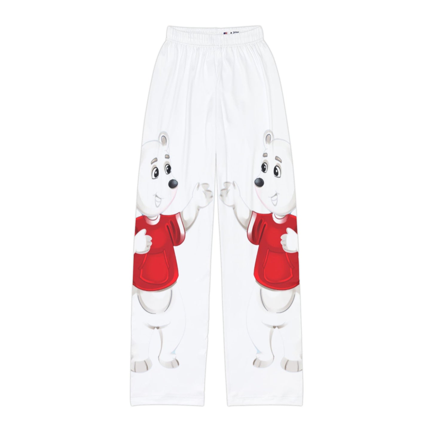 Poro the Polar Bear Kids Pajama Pants (AOP)