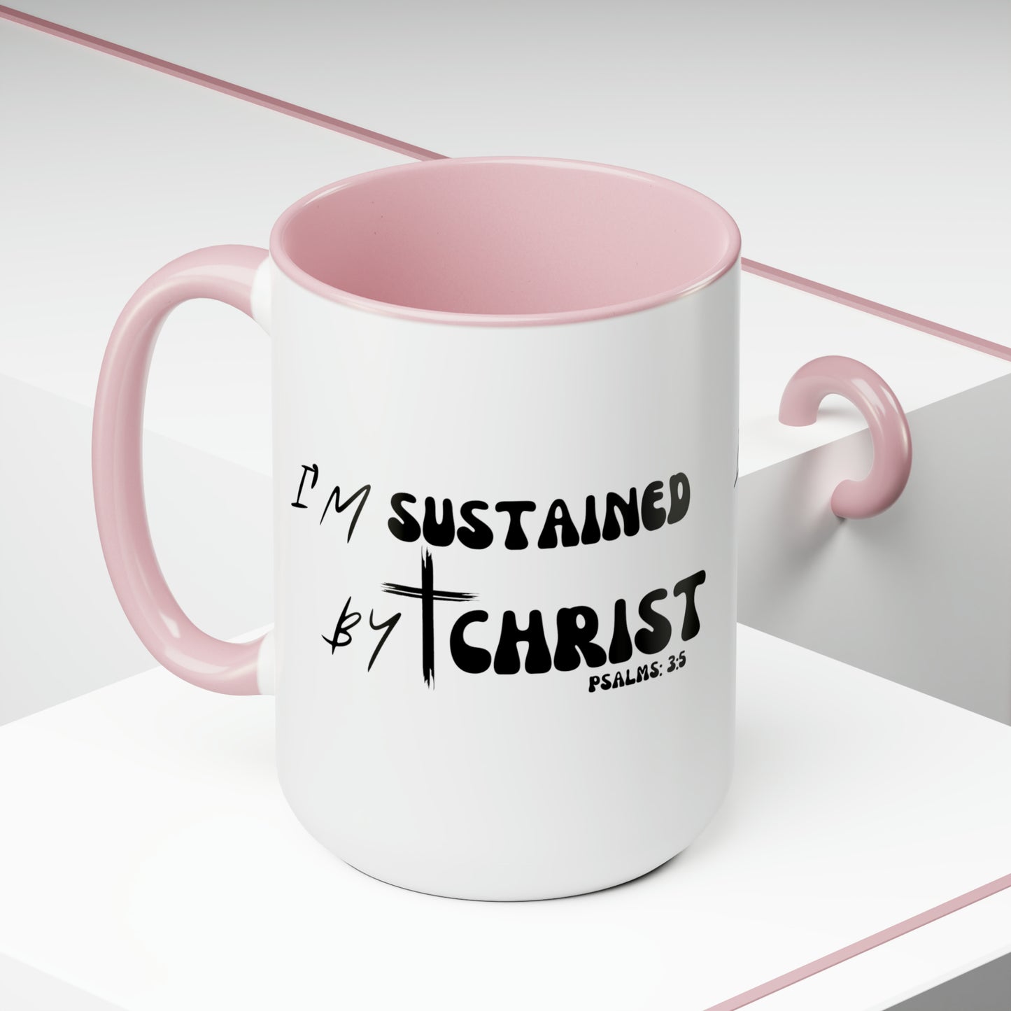 Christian Wear Two-Tone Coffee Mugs, 15oz