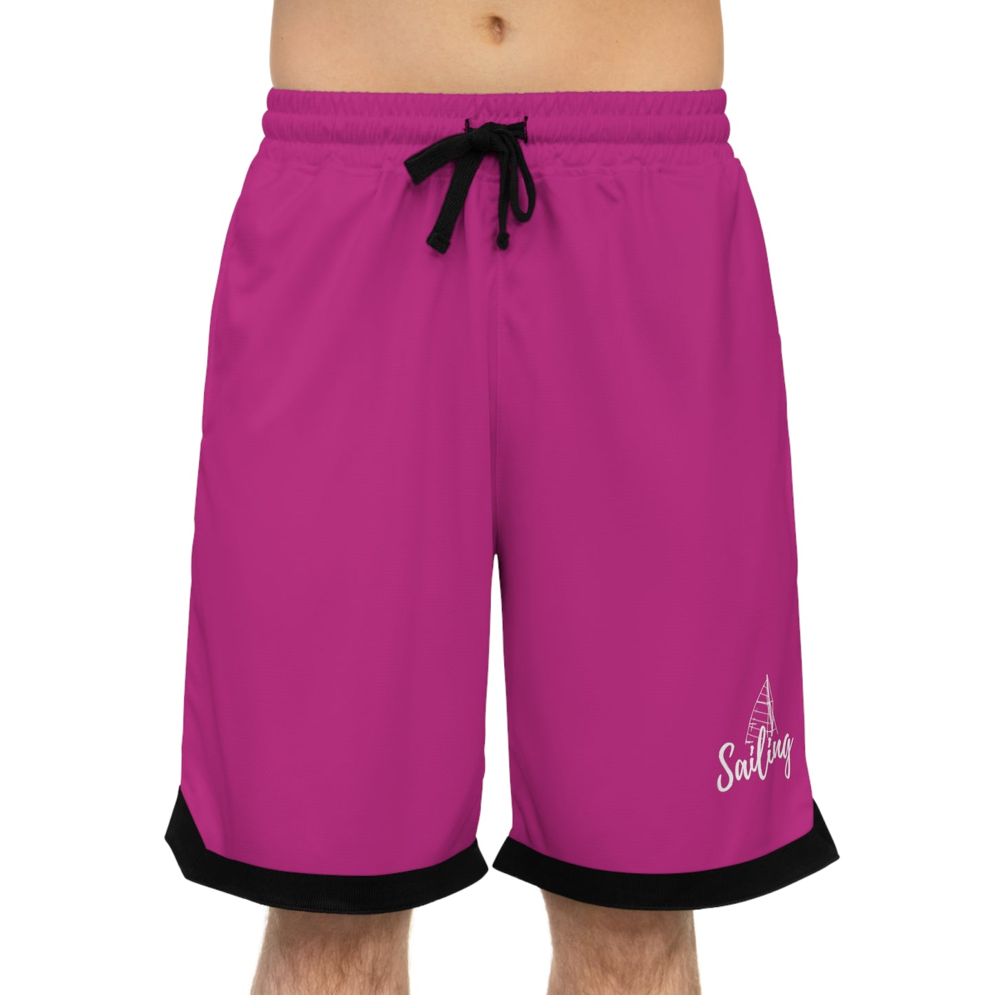 Sailing Basketball Rib Shorts (AOP)