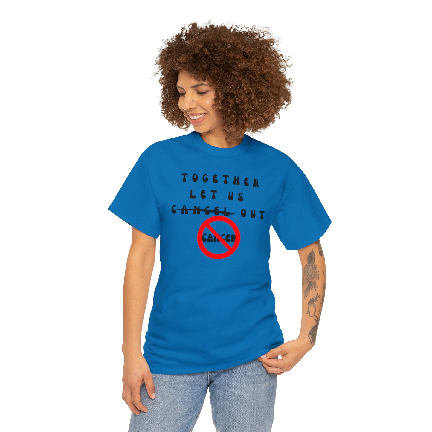 Cancer Unisex Heavy Cotton Tee