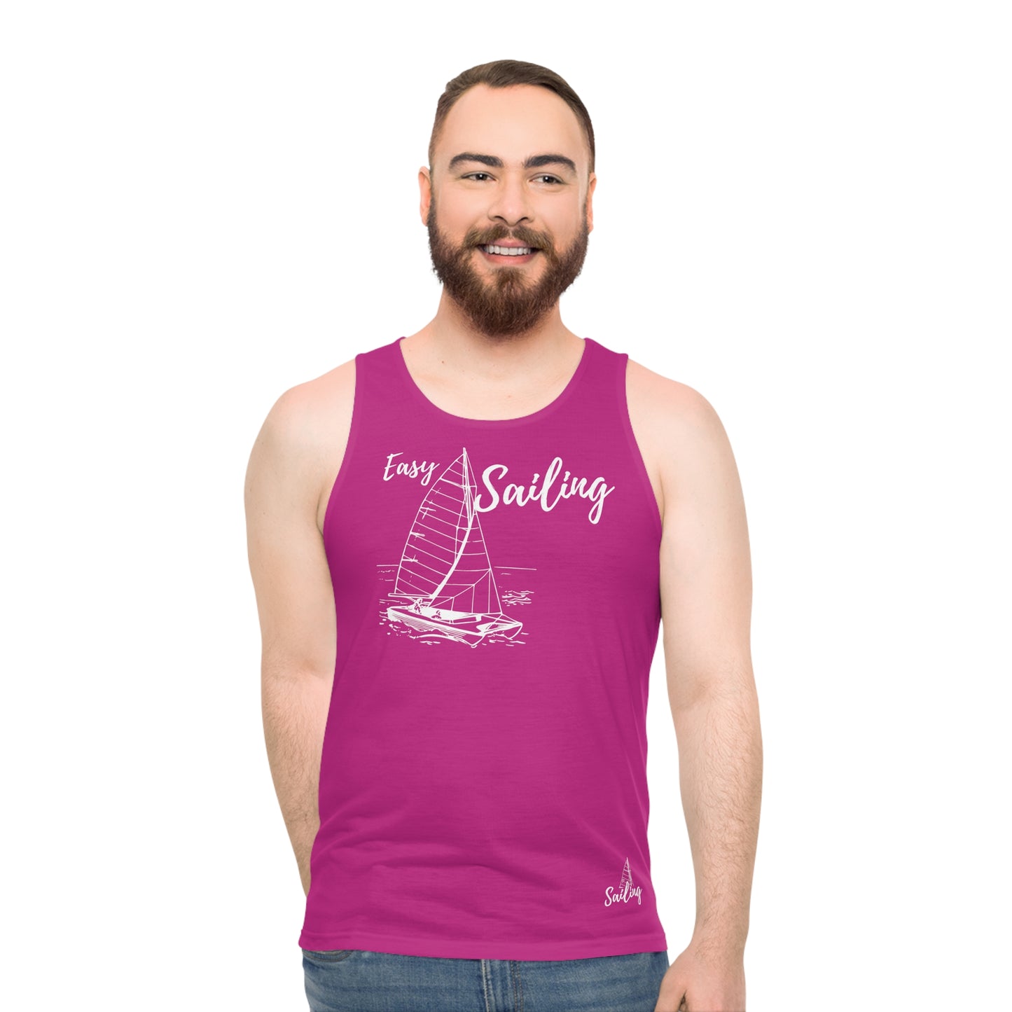 Sailing Unisex Tank Top (AOP)