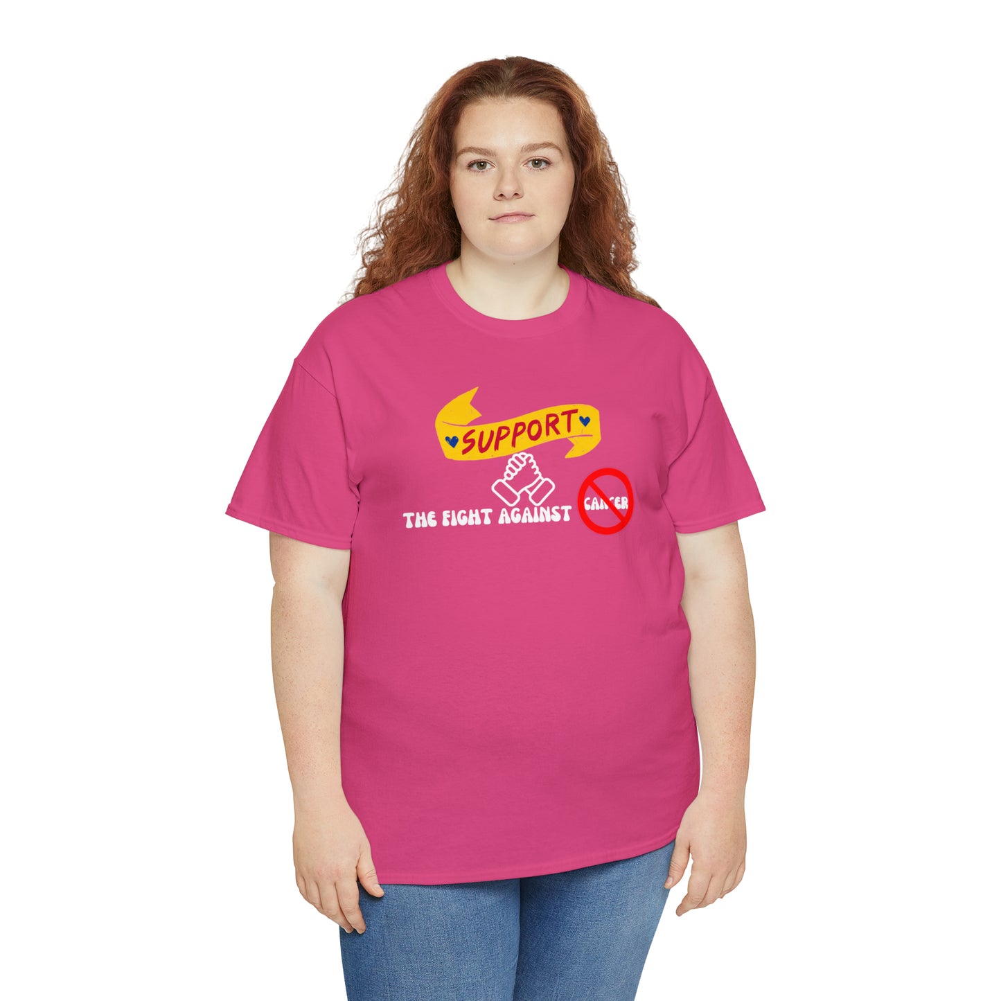 Cancer Awareness Unisex Heavy Cotton Tee