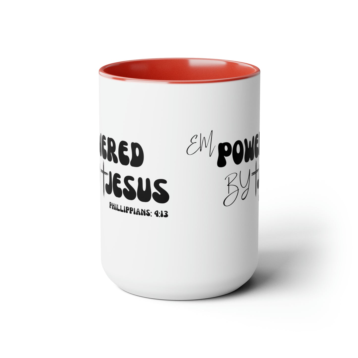 Christian Wear Two-Tone Coffee Mugs, 15oz