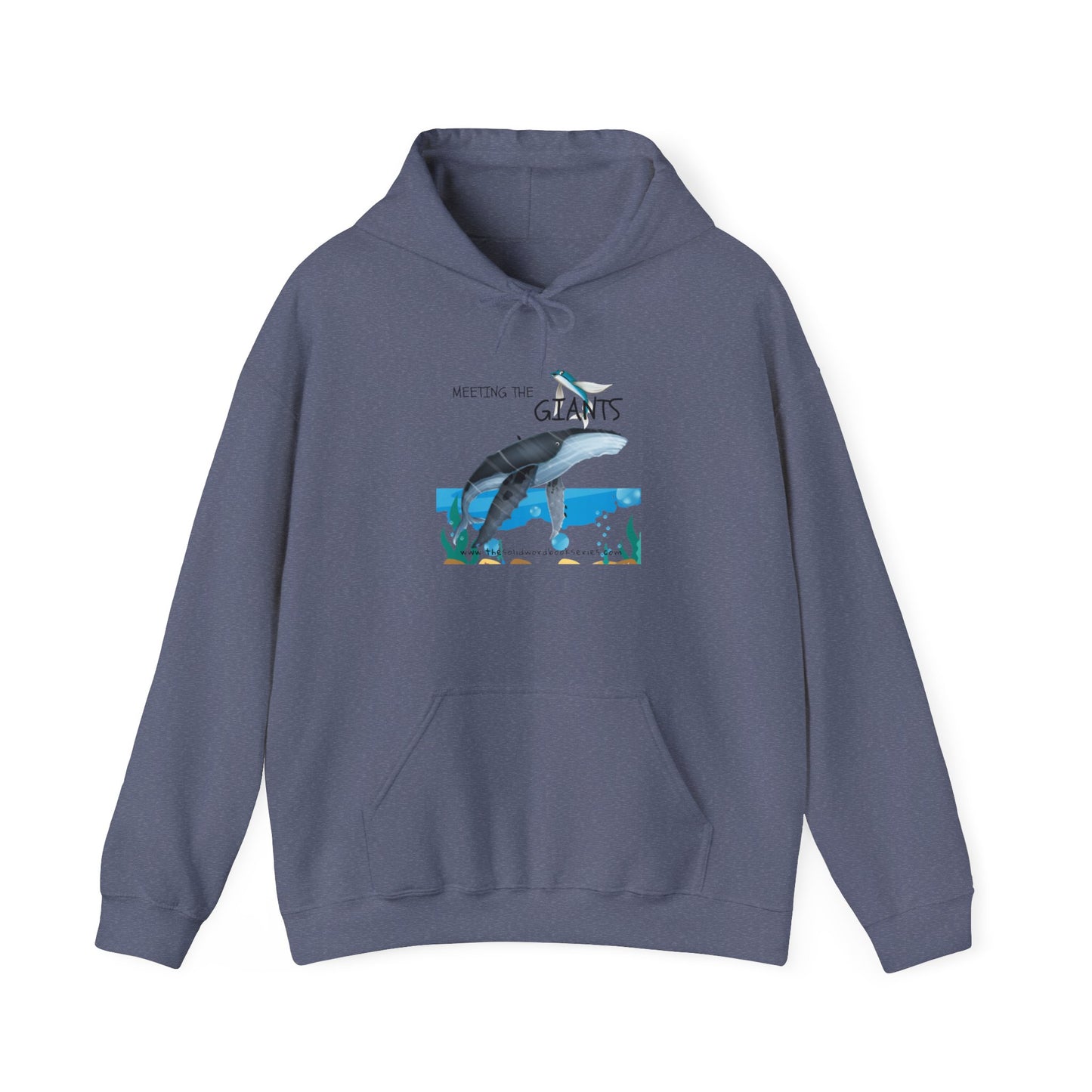 Finley the Flying Fish Unisex Heavy Blend™ Hooded Sweatshirt