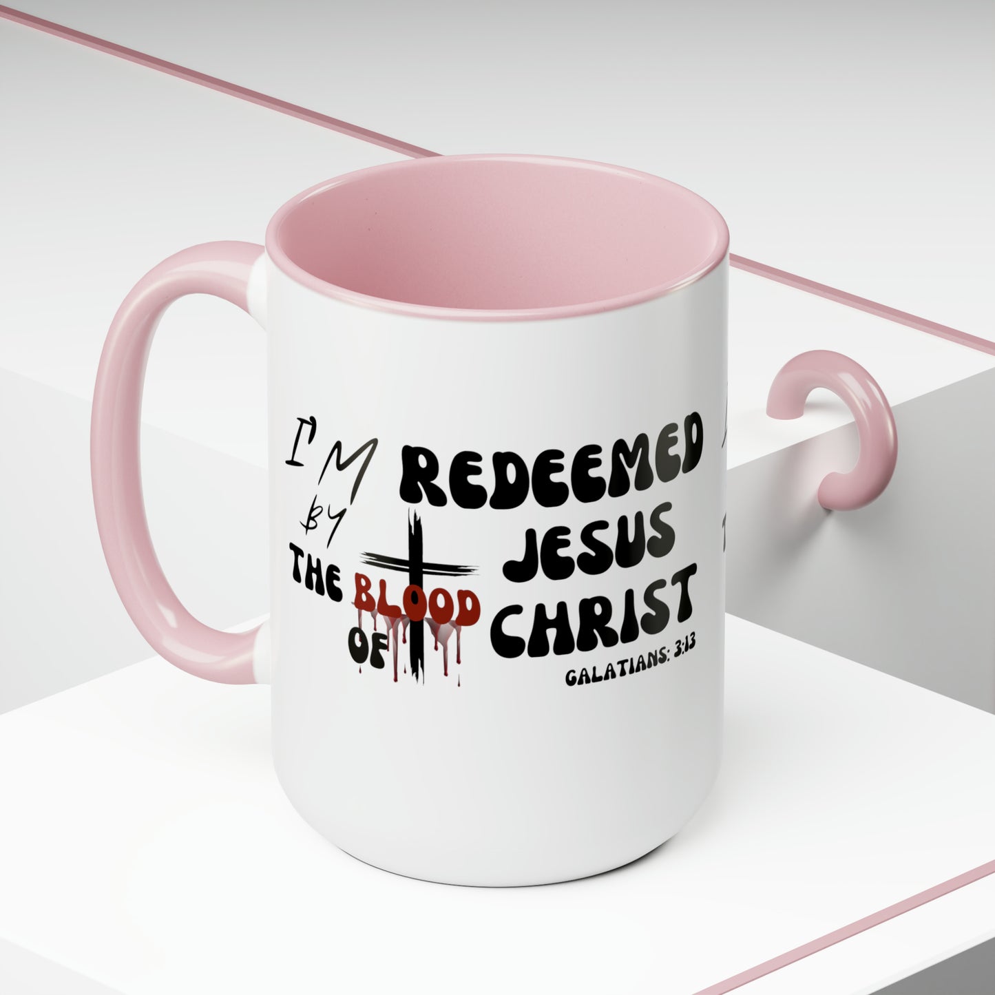 Christian Wear Two-Tone Coffee Mugs, 15oz