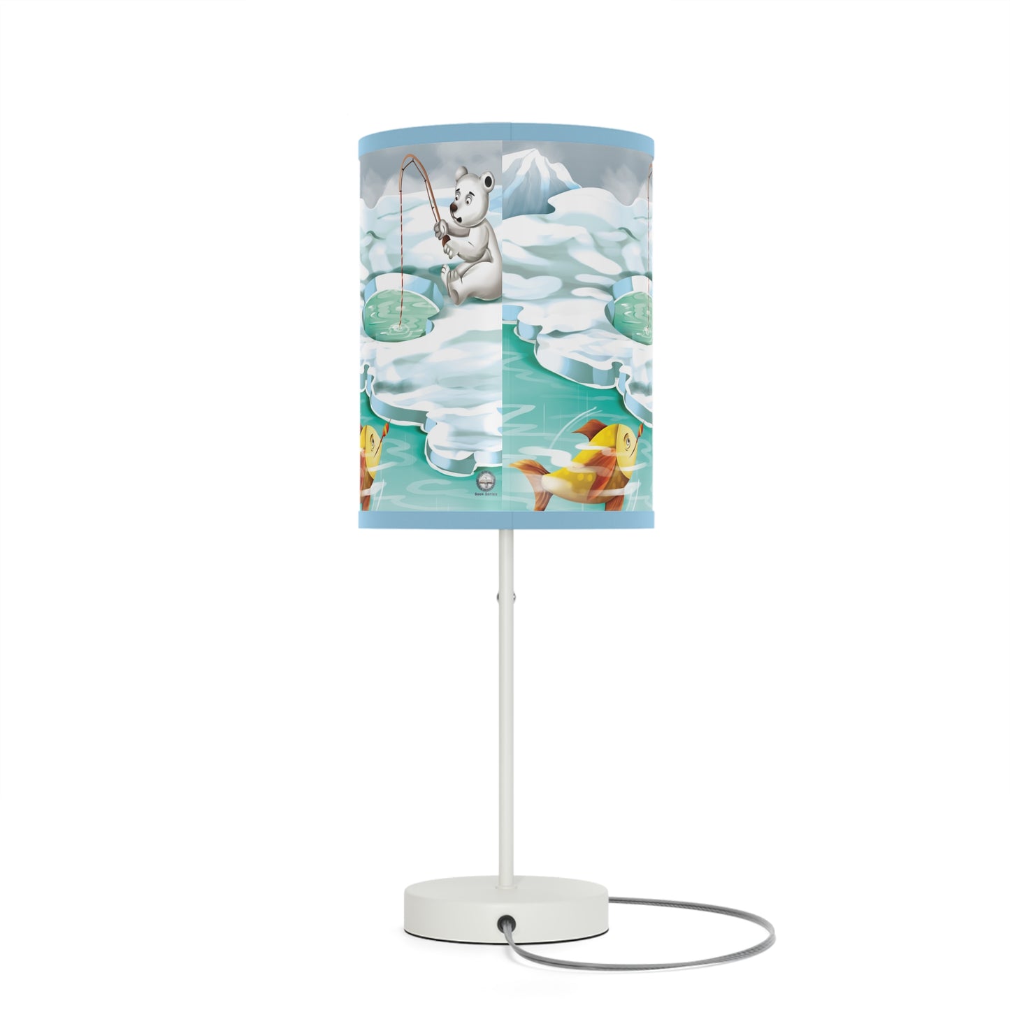 Poro The Polar Bear Lamp on a Stand, US|CA plug