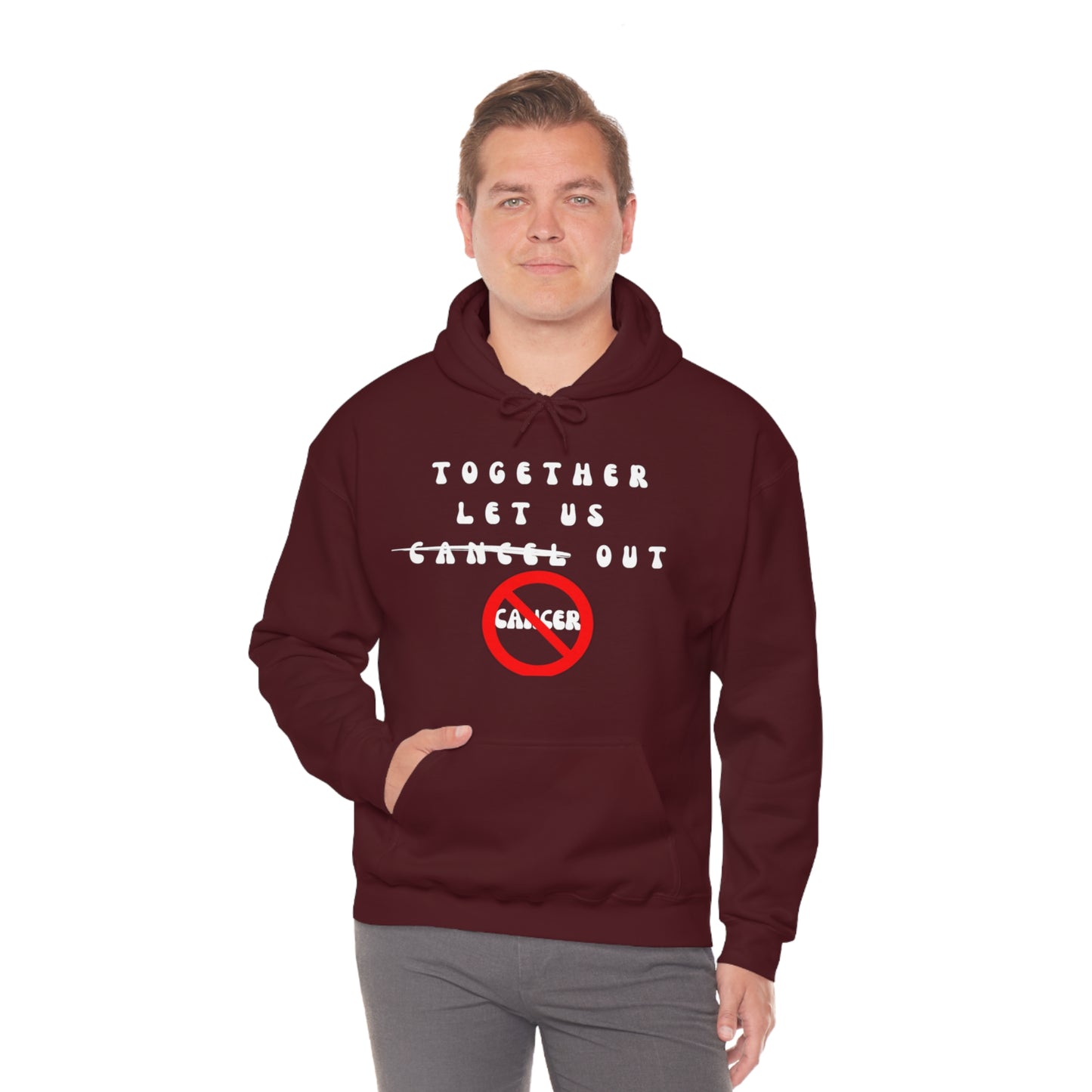 Cancer Unisex Heavy Blend™ Hooded Sweatshirt