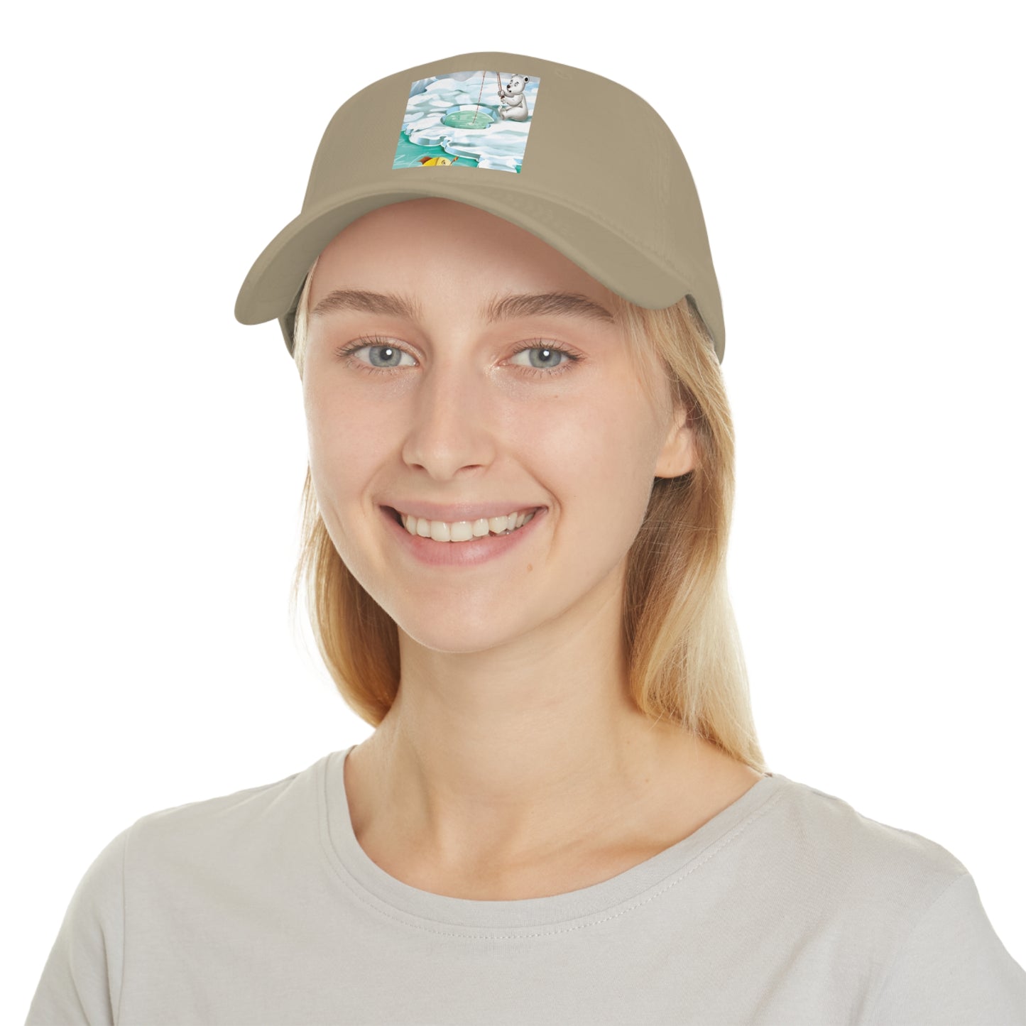 Poro The Polar Bear Low Profile Baseball Cap