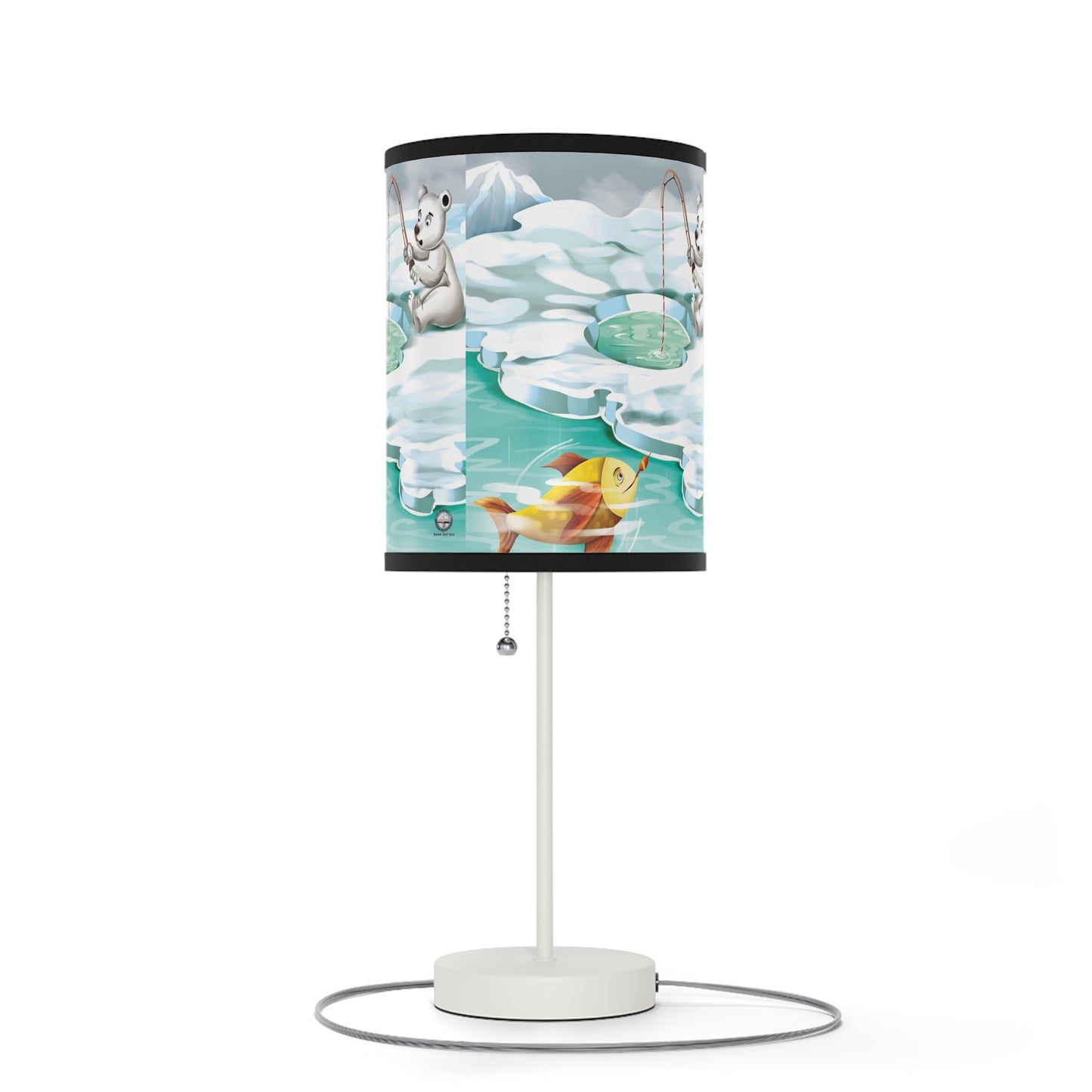 Poro The Polar Bear Lamp on a Stand, US|CA plug