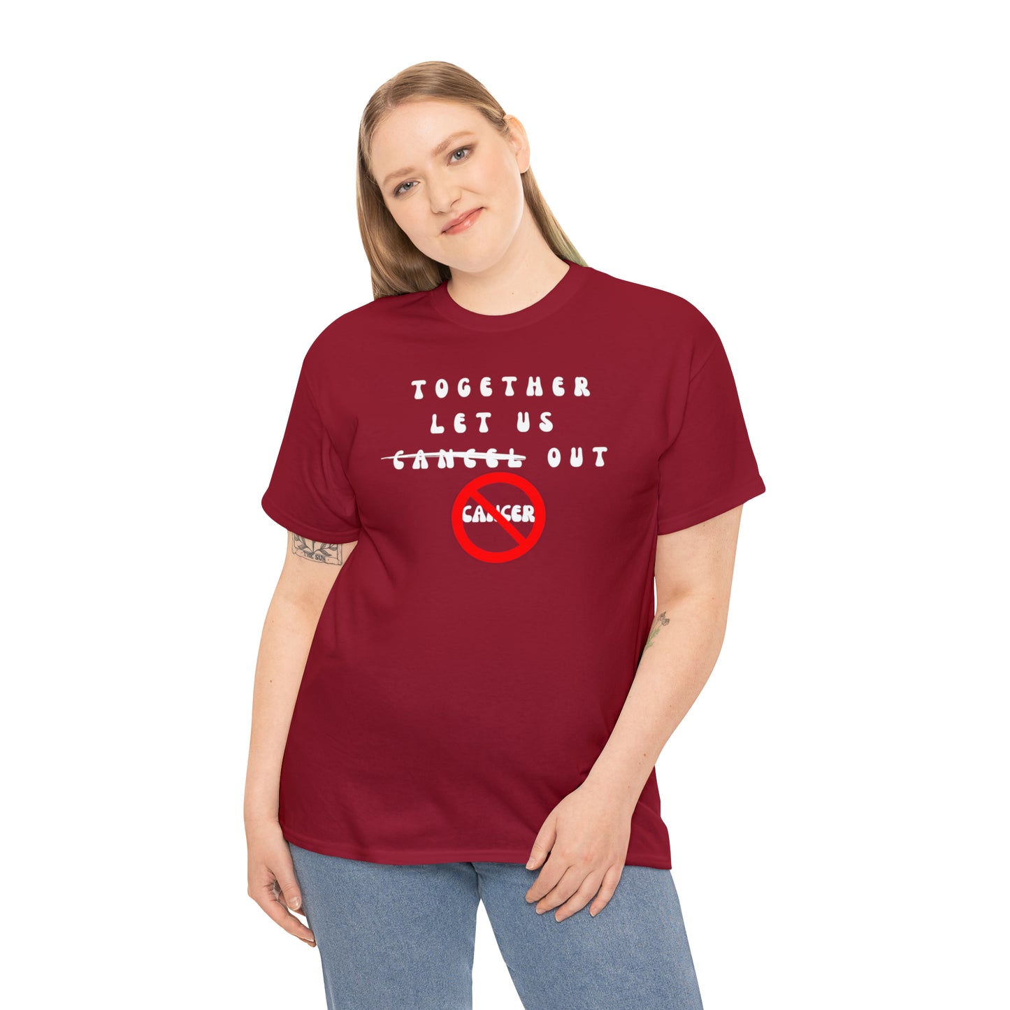 Cancer Unisex Heavy Cotton Tee