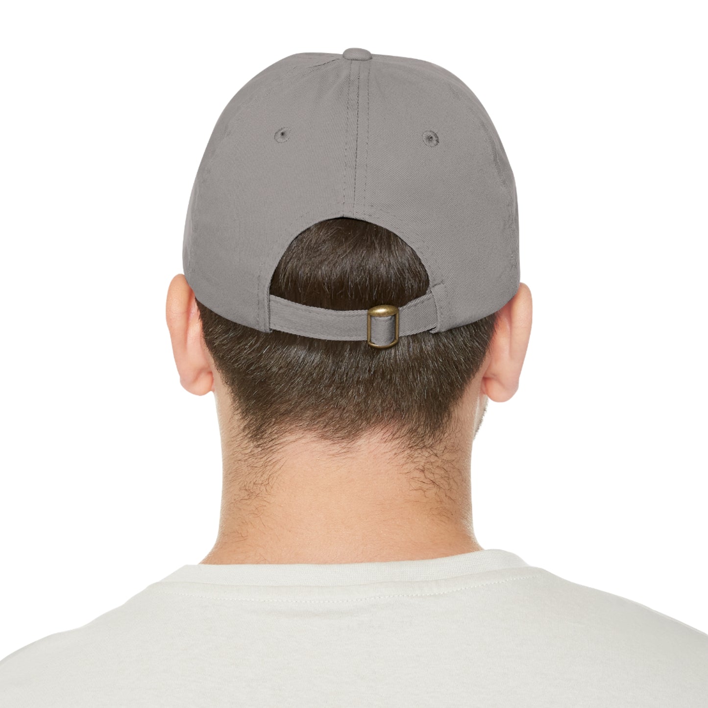 Sailing Dad Hat with Leather Patch (Rectangle)