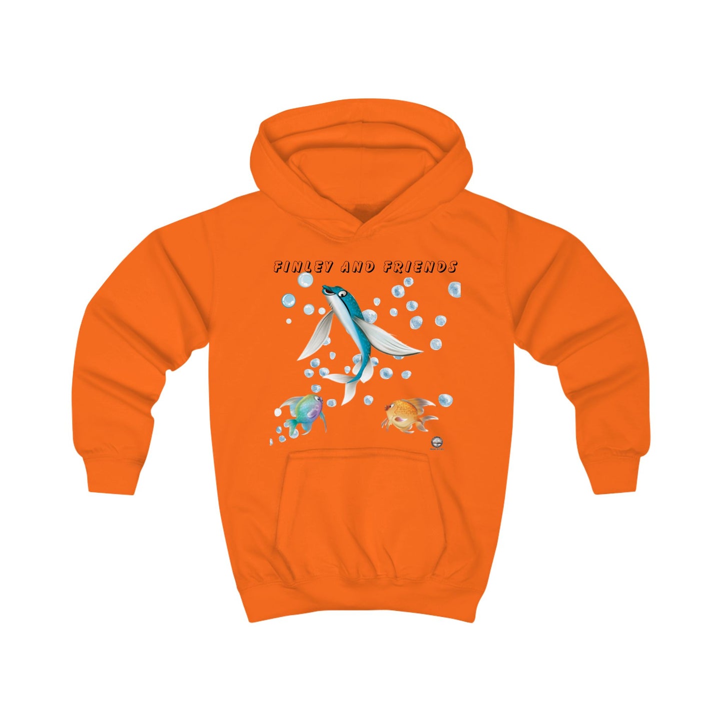 Finley the Flying Fish Kids Hoodie