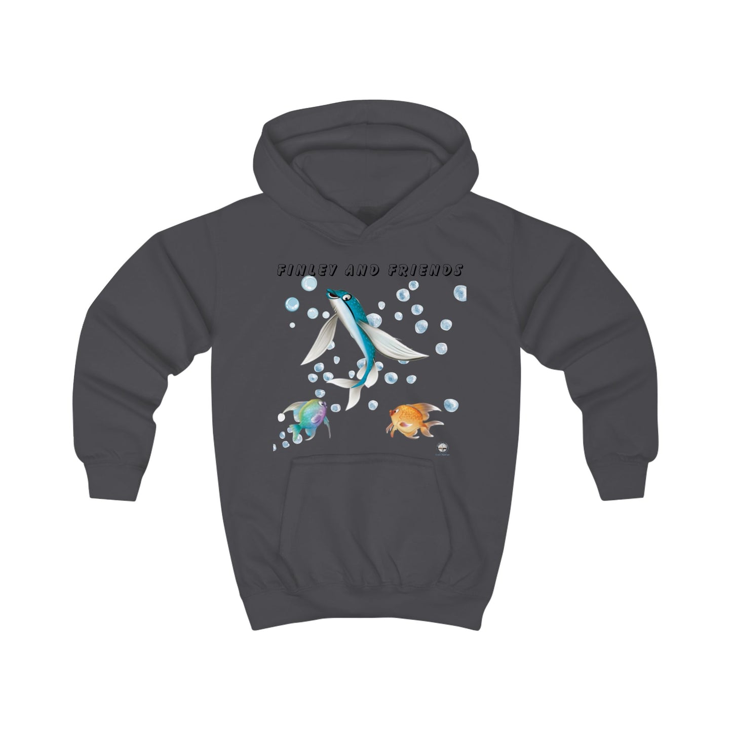 Finley the Flying Fish Kids Hoodie