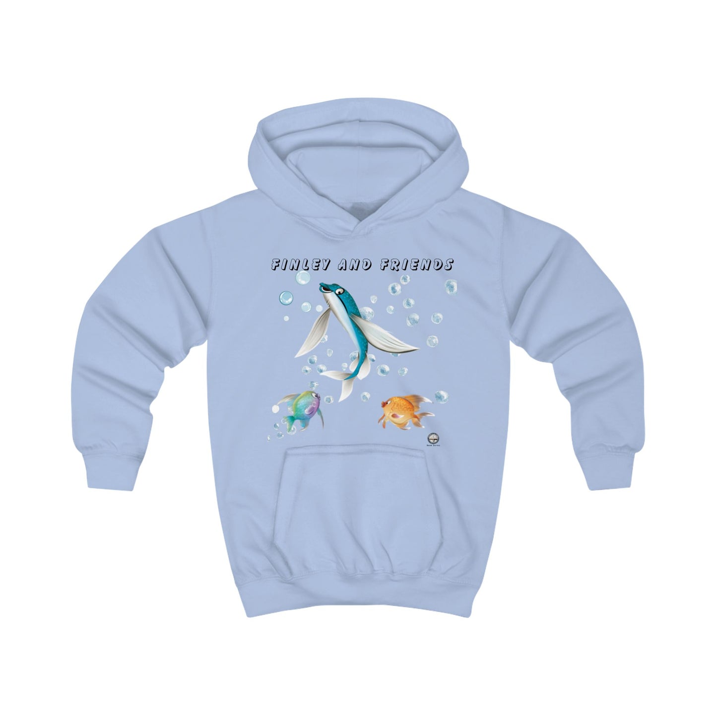 Finley the Flying Fish Kids Hoodie