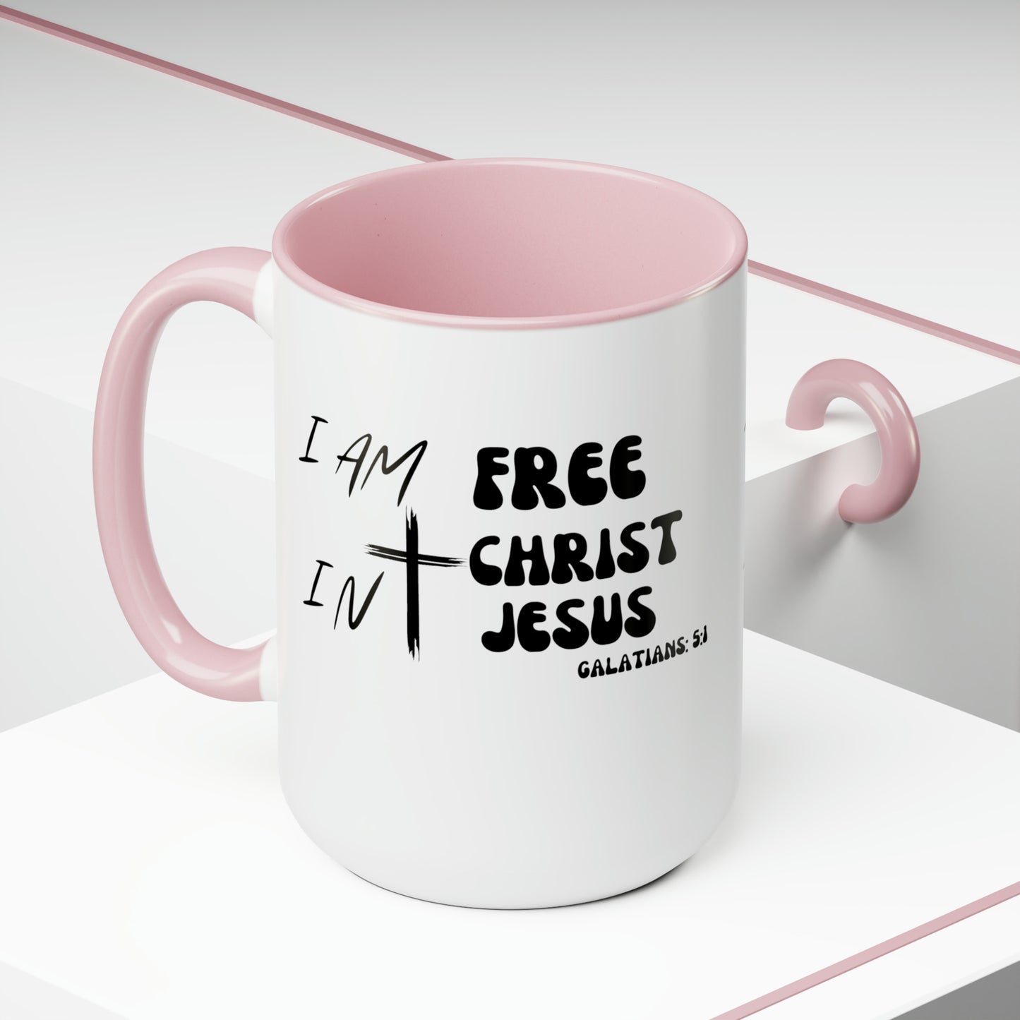 Christian WearTwo-Tone Coffee Mugs, 15oz