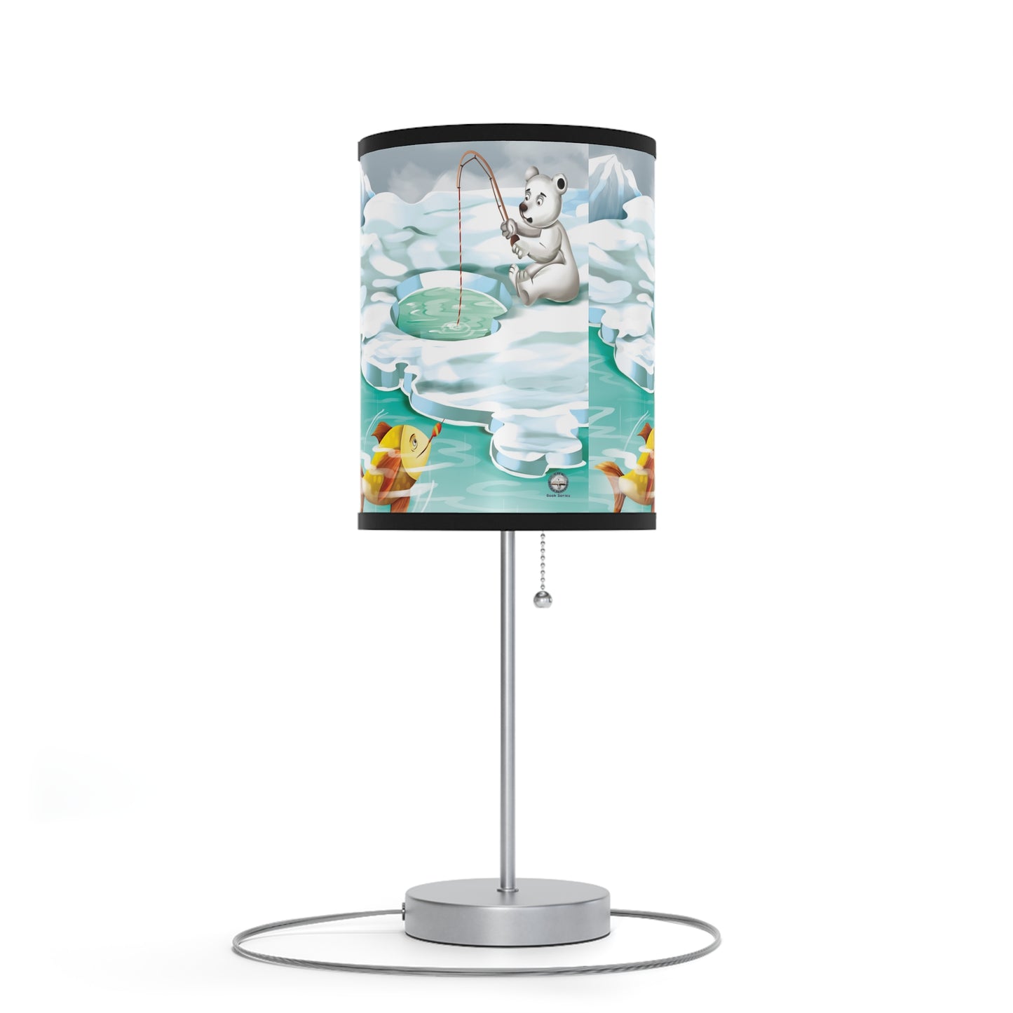 Poro The Polar Bear Lamp on a Stand, US|CA plug