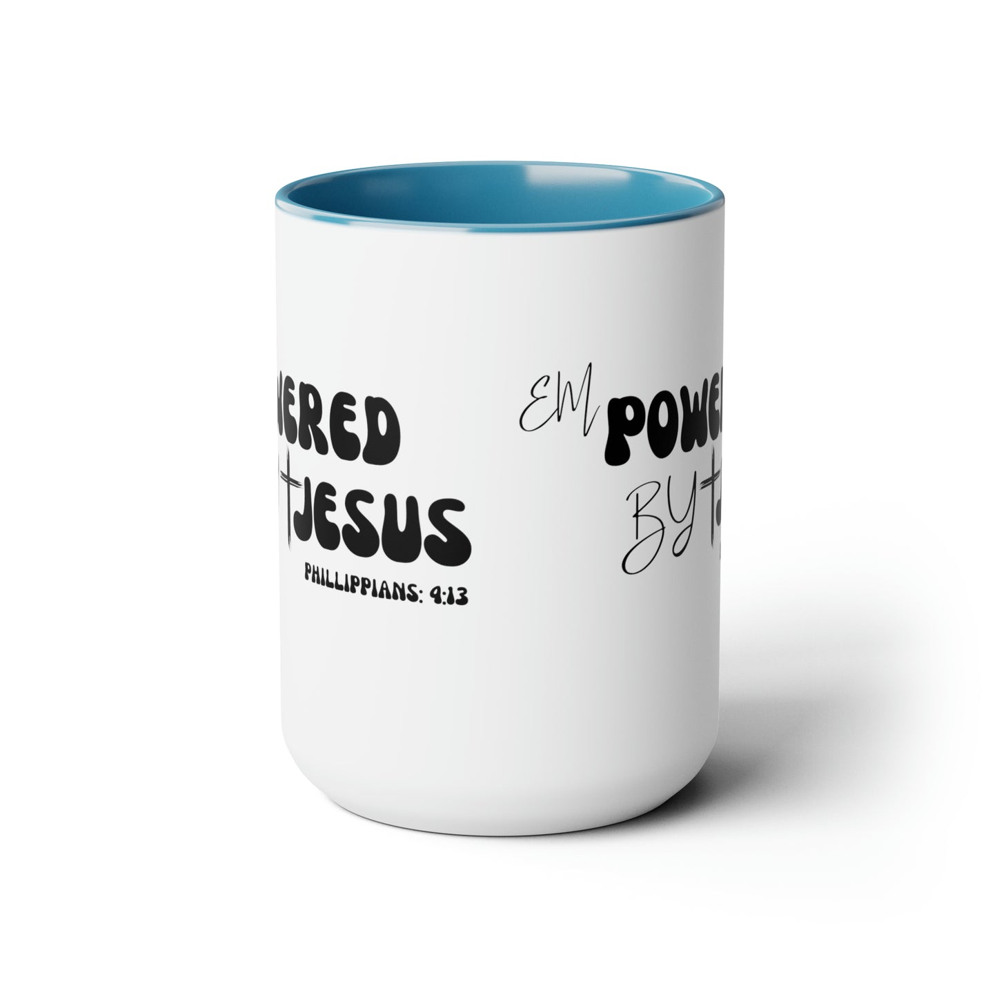 Christian Wear Two-Tone Coffee Mugs, 15oz