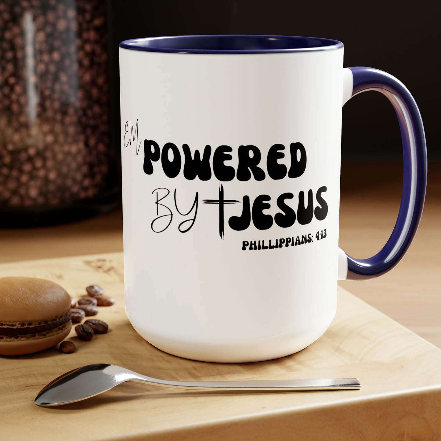 Christian Wear Two-Tone Coffee Mugs, 15oz