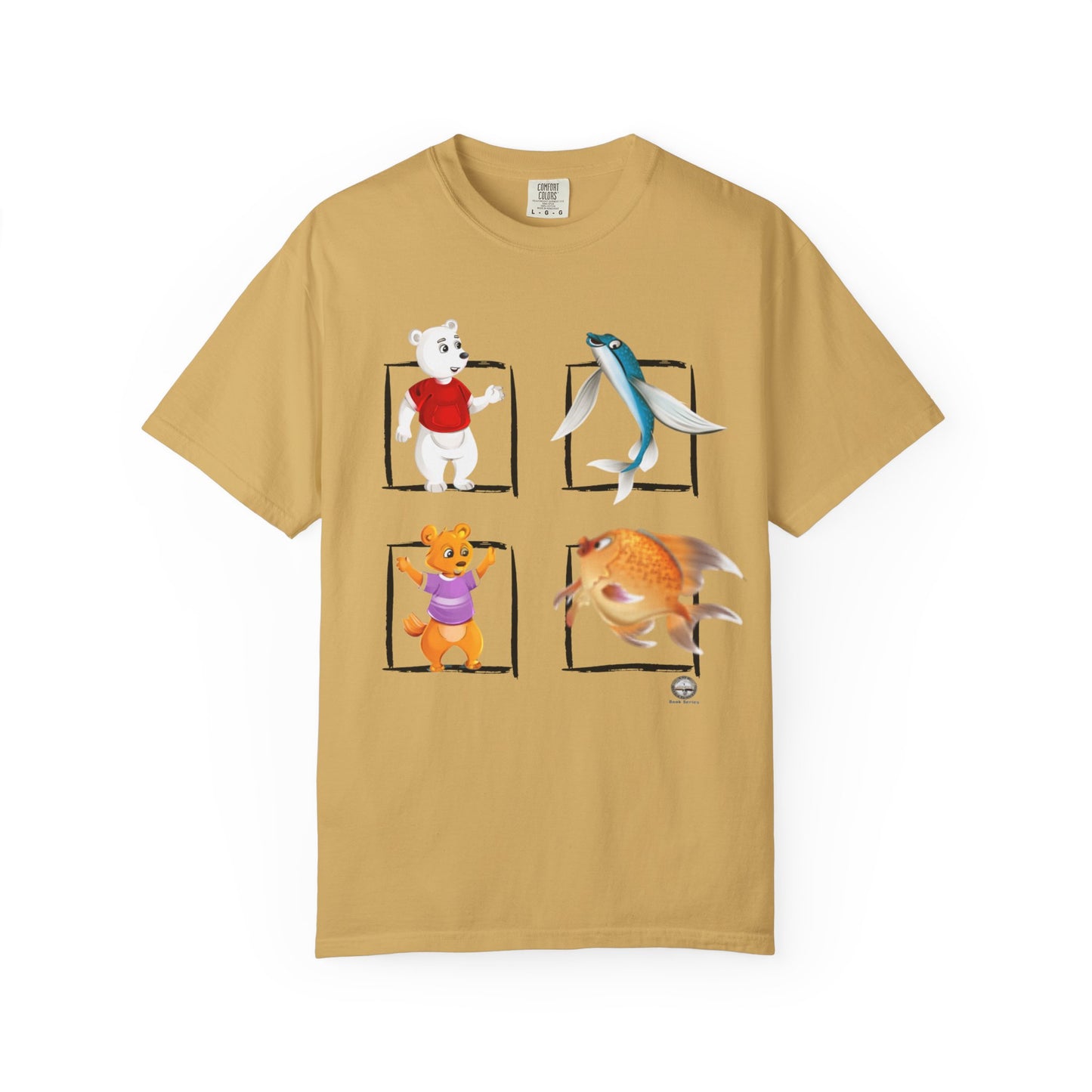 Whimsical Cartoon T-Shirt, Fun Graphic Tee for Kids, Animal Lovers Apparel, Perfect Gift for Birthdays and Celebrations