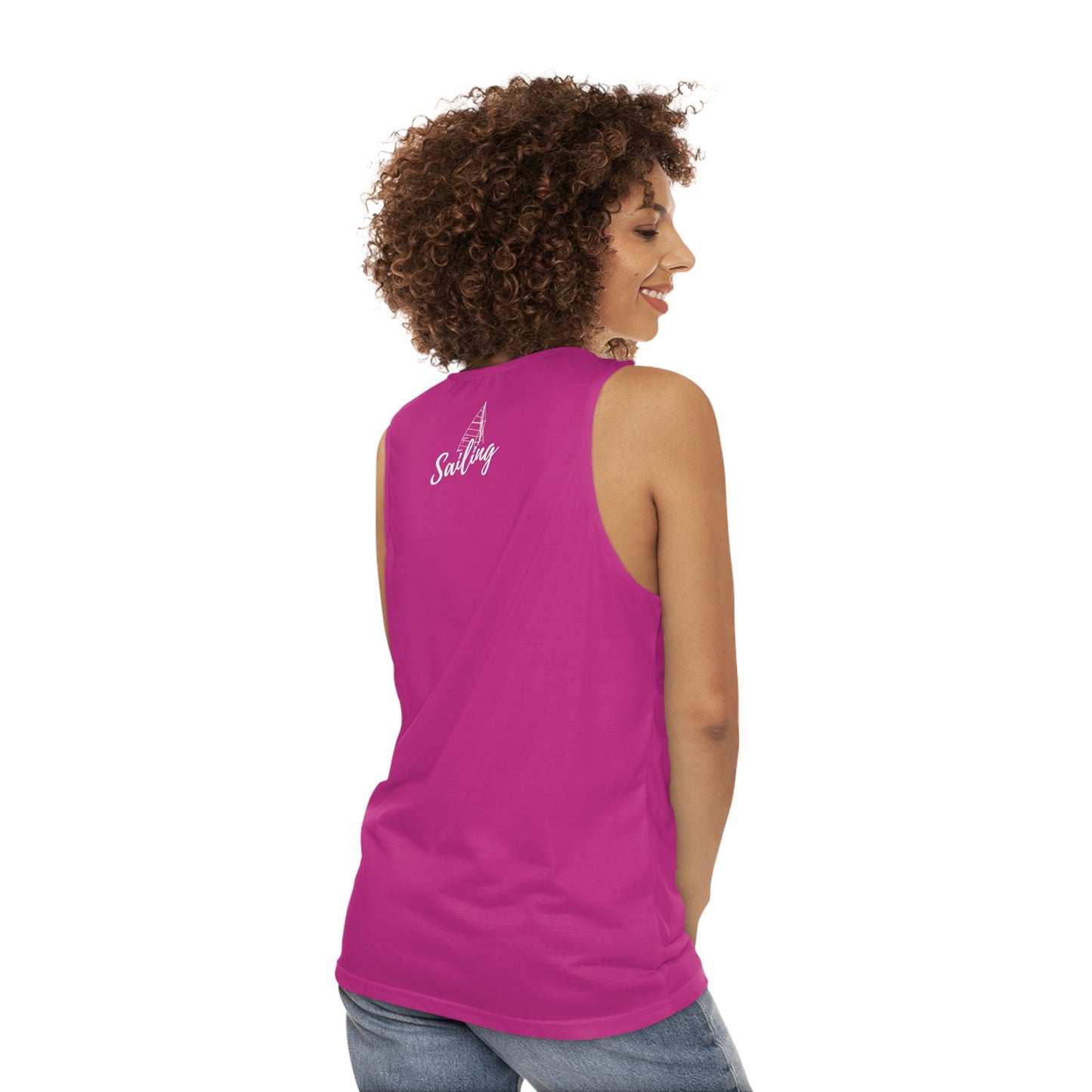 Sailing Unisex Tank Top (AOP)