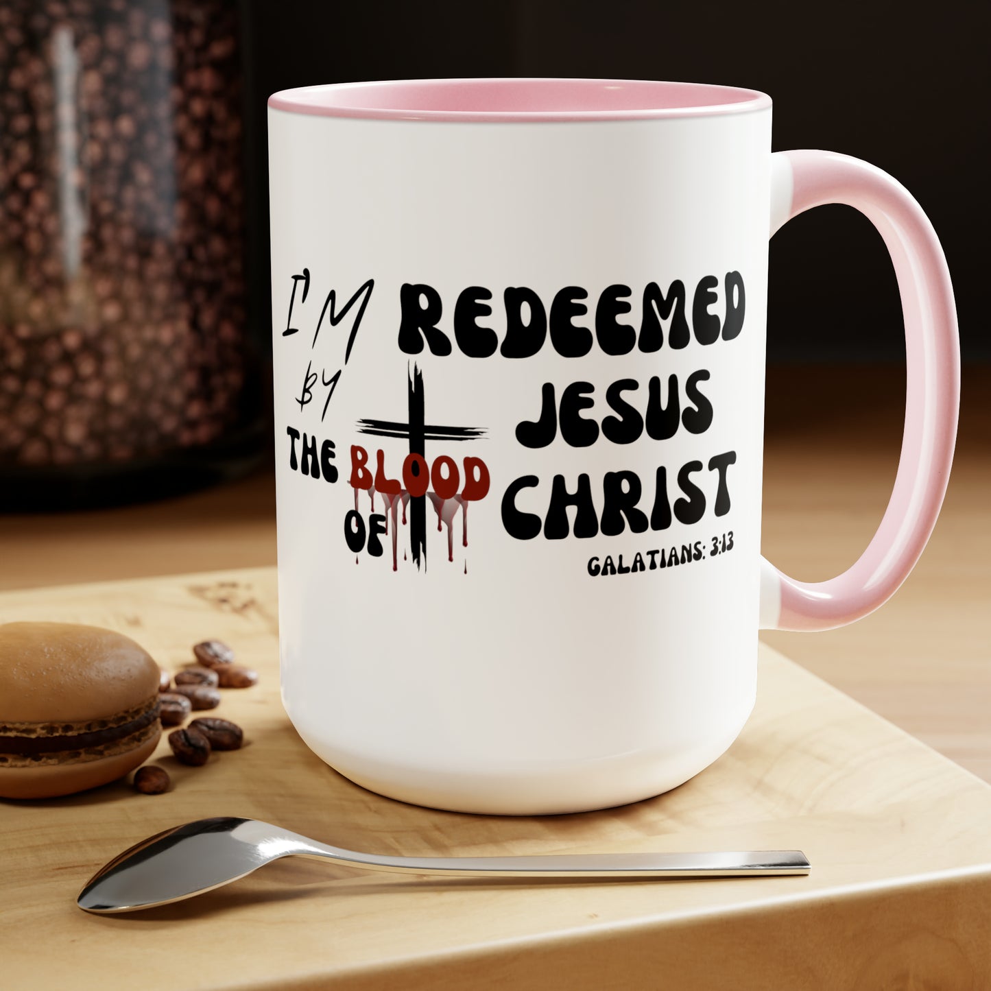 Christian Wear Two-Tone Coffee Mugs, 15oz