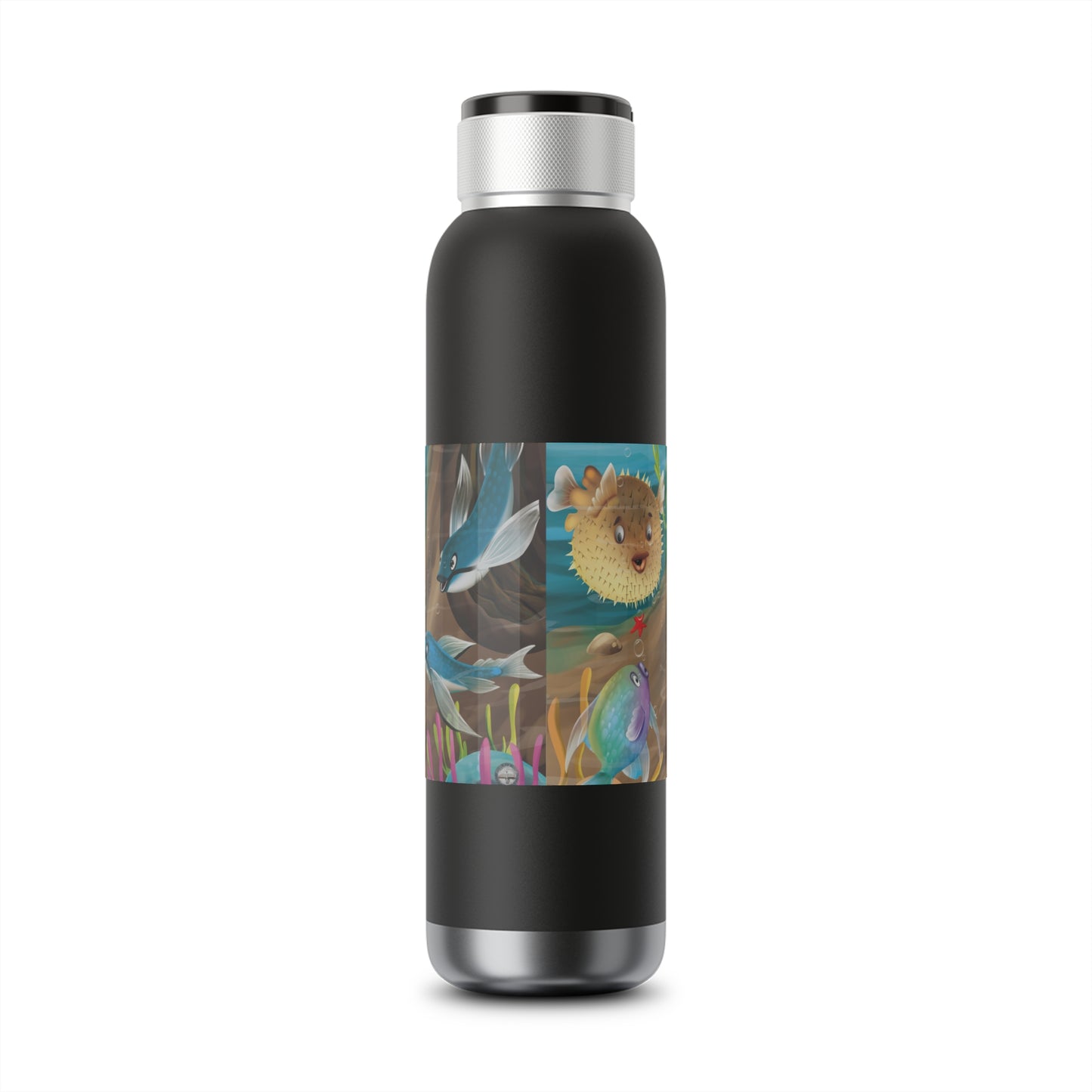 Finley The Flying Fish Soundwave Copper Vacuum Audio Bottle 22oz