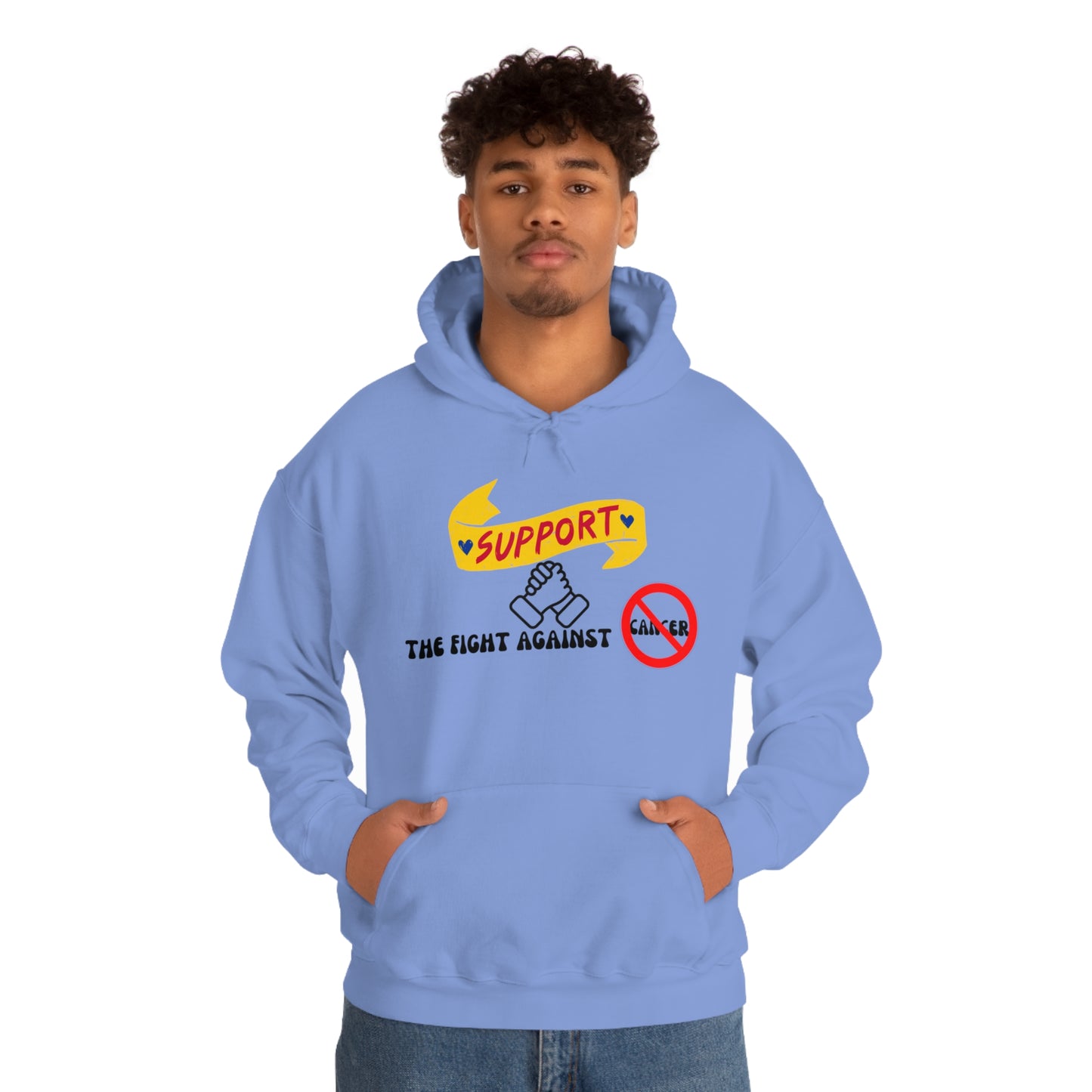 Cancer Awareness Unisex Heavy Blend™ Hooded Sweatshirt