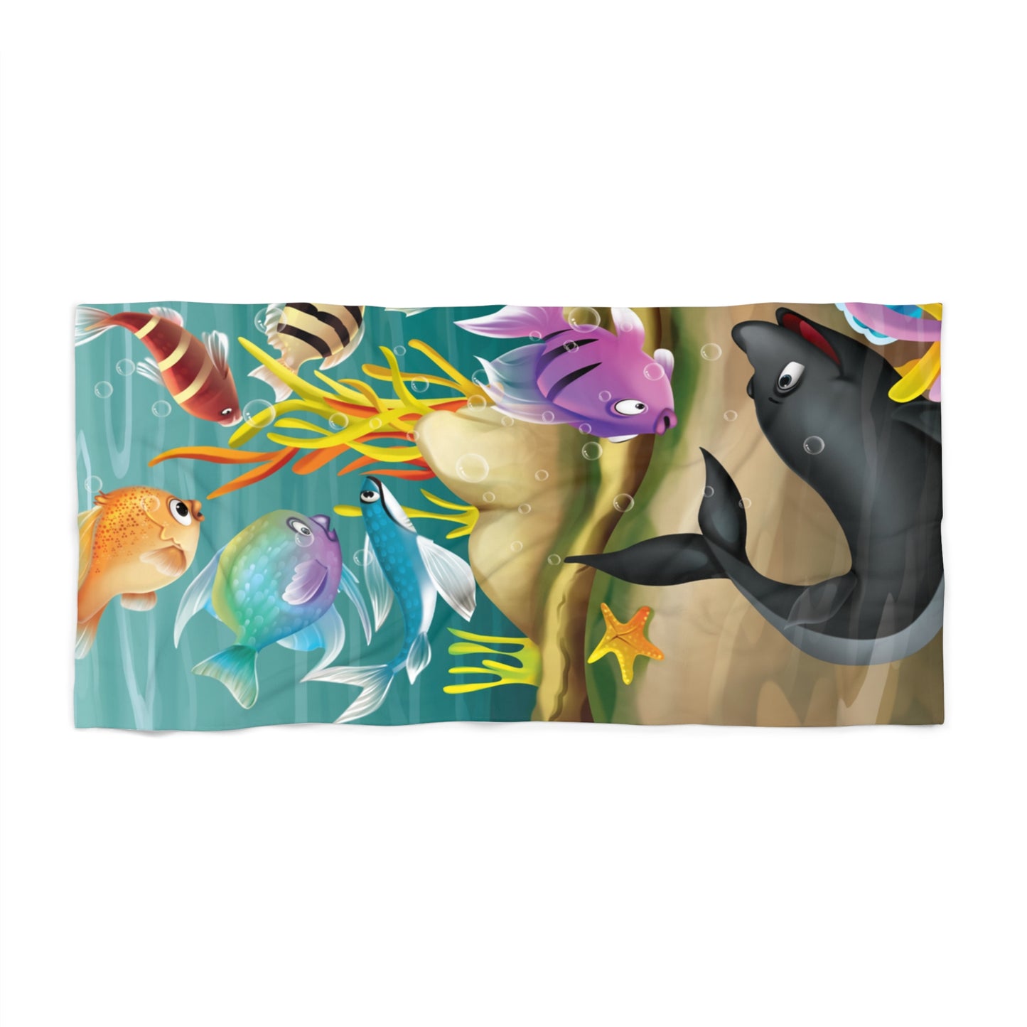 Finley The Flying Fish Beach Towel