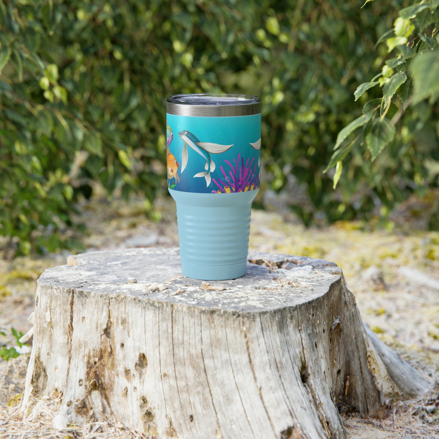 Finley The Flying Fish Ringneck Tumbler, 30oz