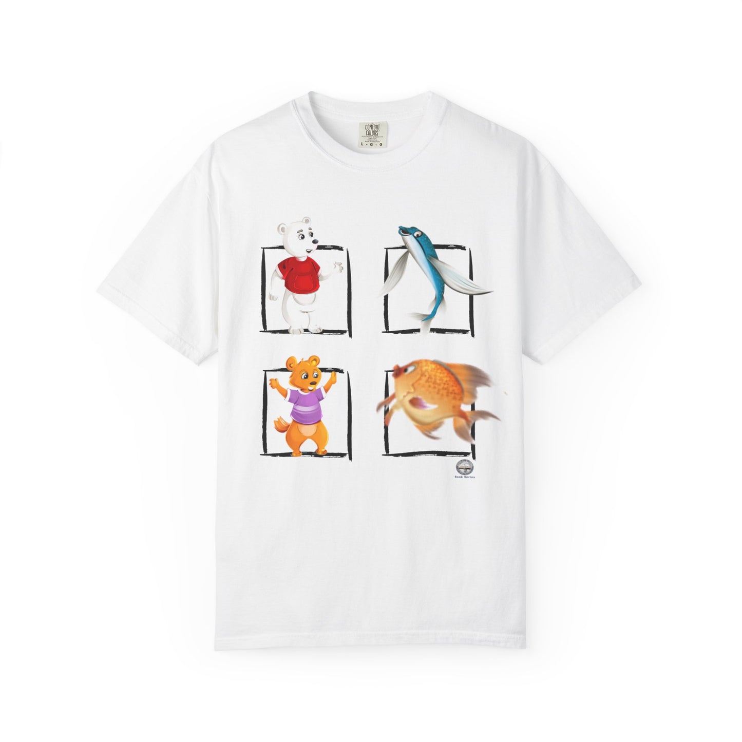 Whimsical Cartoon T-Shirt, Fun Graphic Tee for Kids, Animal Lovers Apparel, Perfect Gift for Birthdays and Celebrations