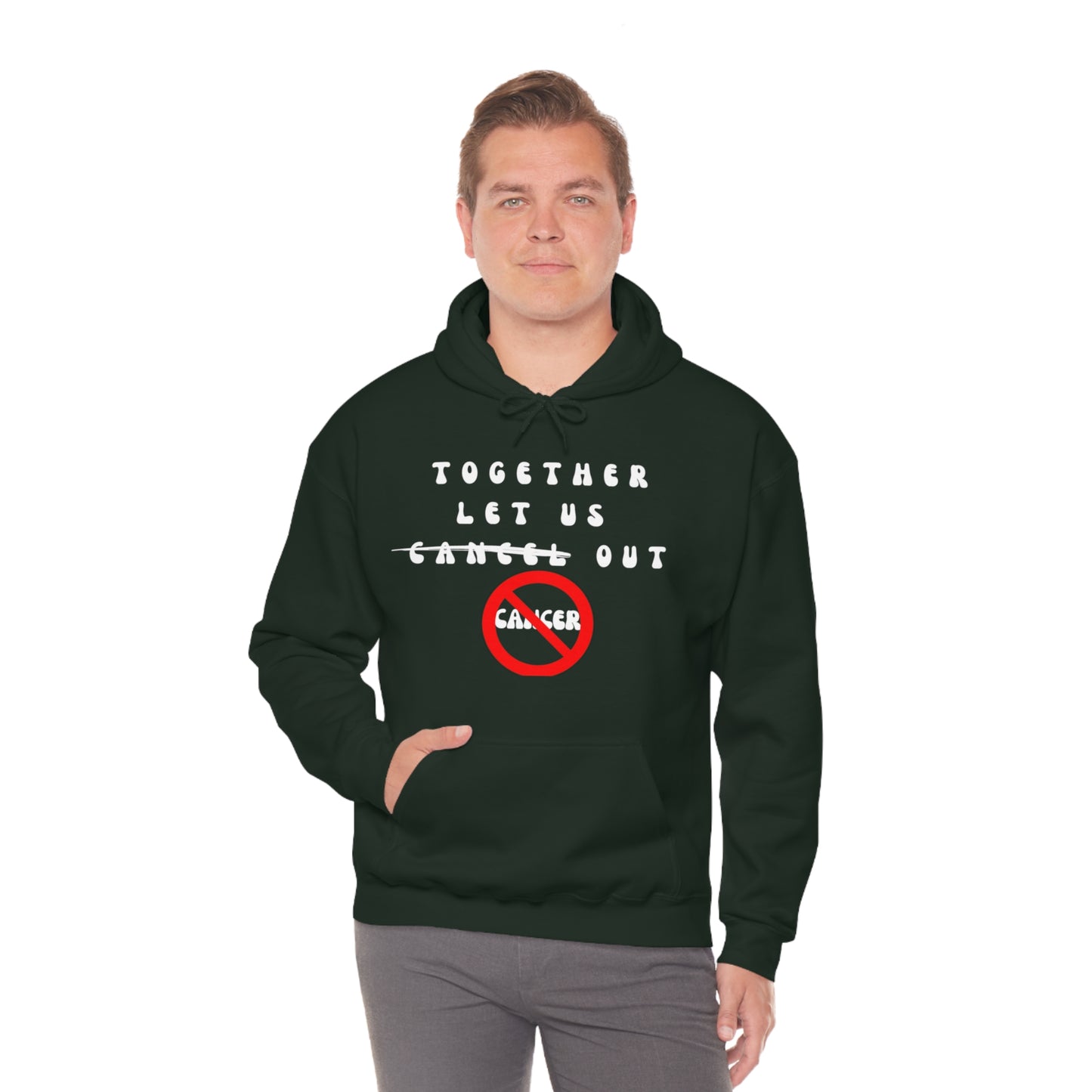 Cancer Unisex Heavy Blend™ Hooded Sweatshirt