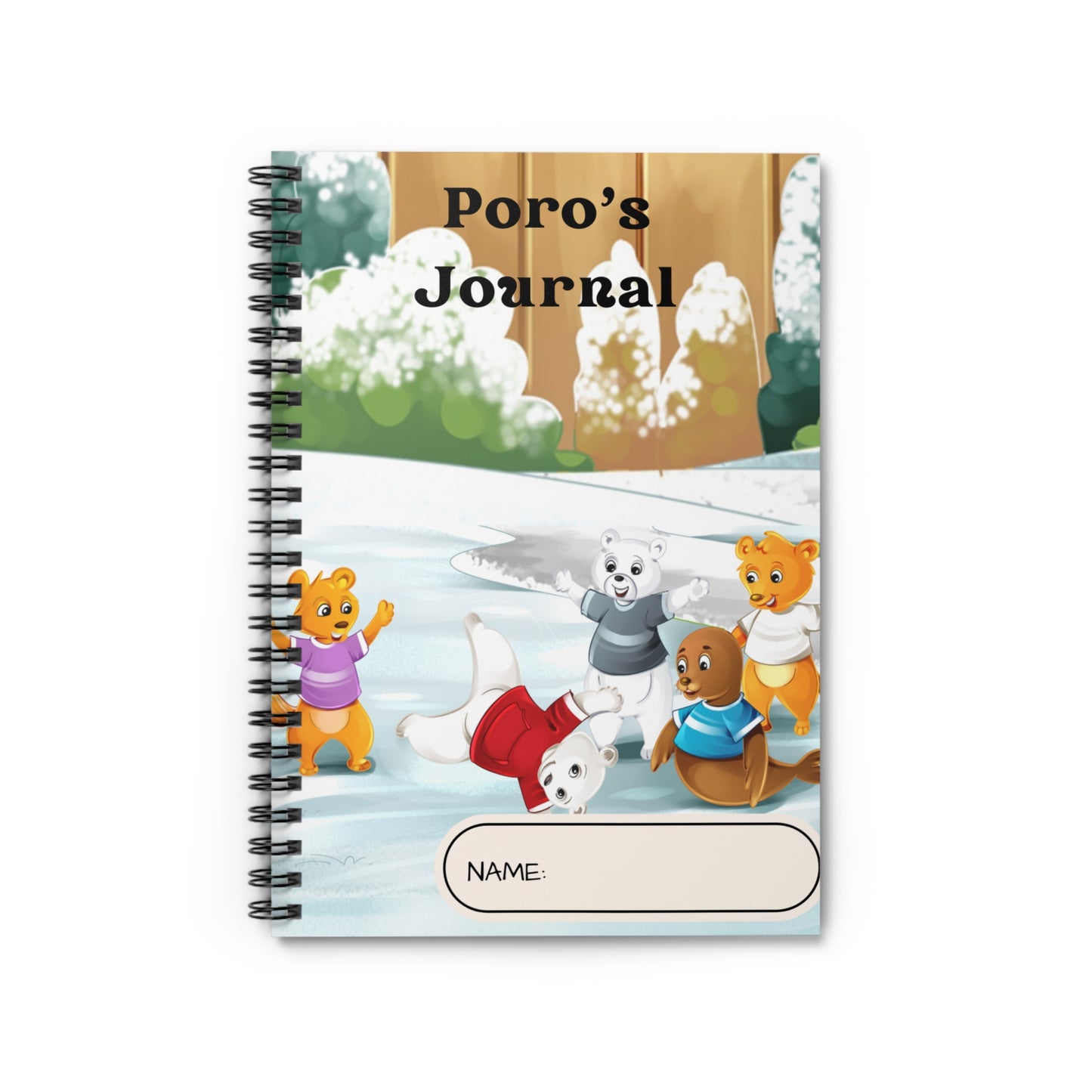 Poro Spiral Notebook - Ruled Line