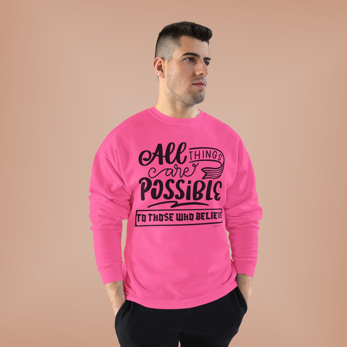 Christian wear Unisex EcoSmart® Crewneck Sweatshirt