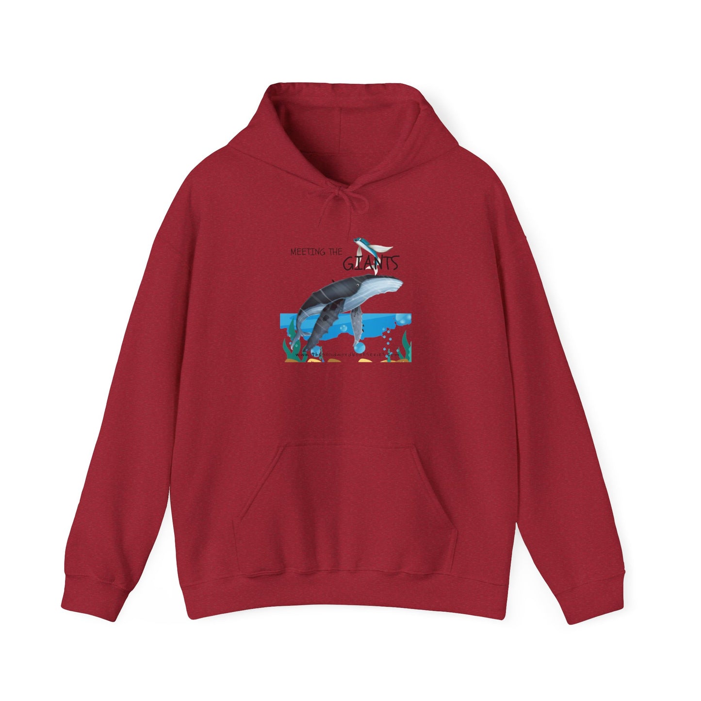 Finley the Flying Fish Unisex Heavy Blend™ Hooded Sweatshirt