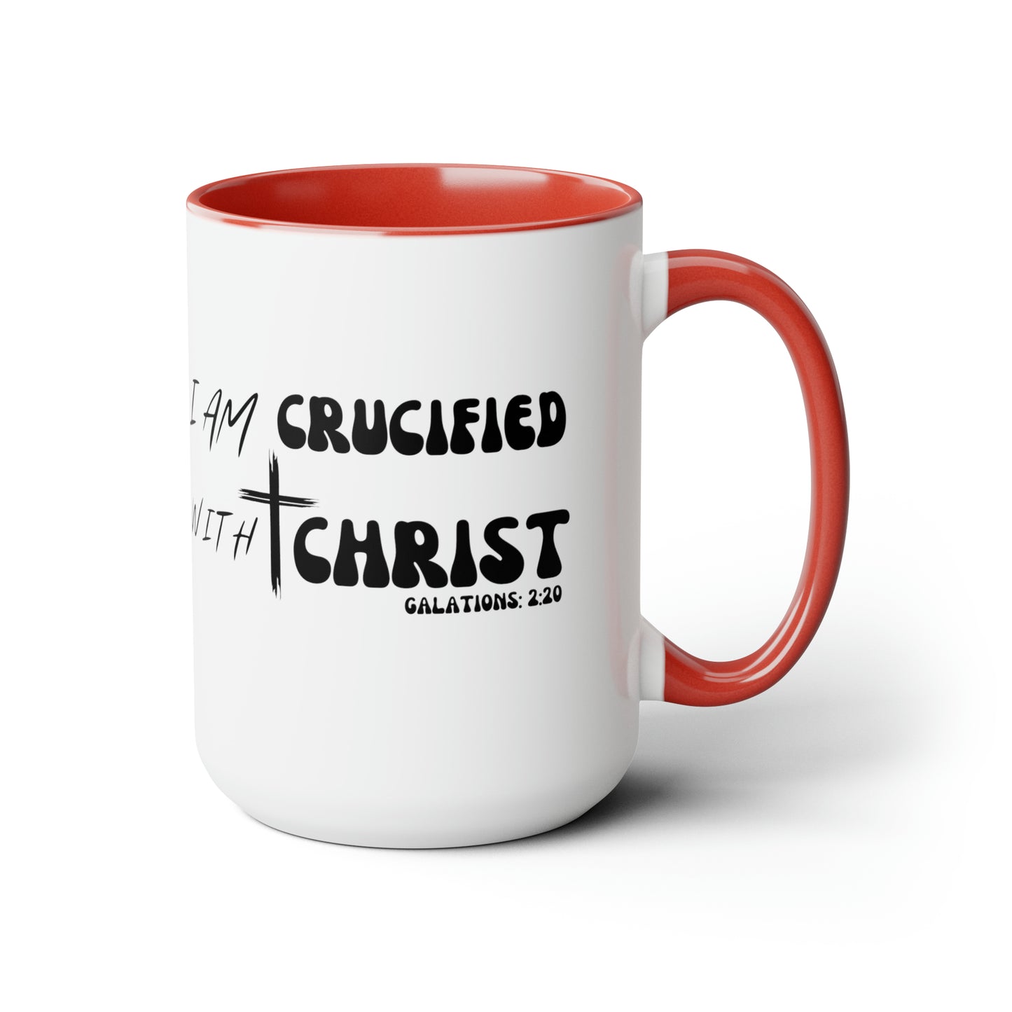 Christian Wear Two-Tone Coffee Mugs, 15oz